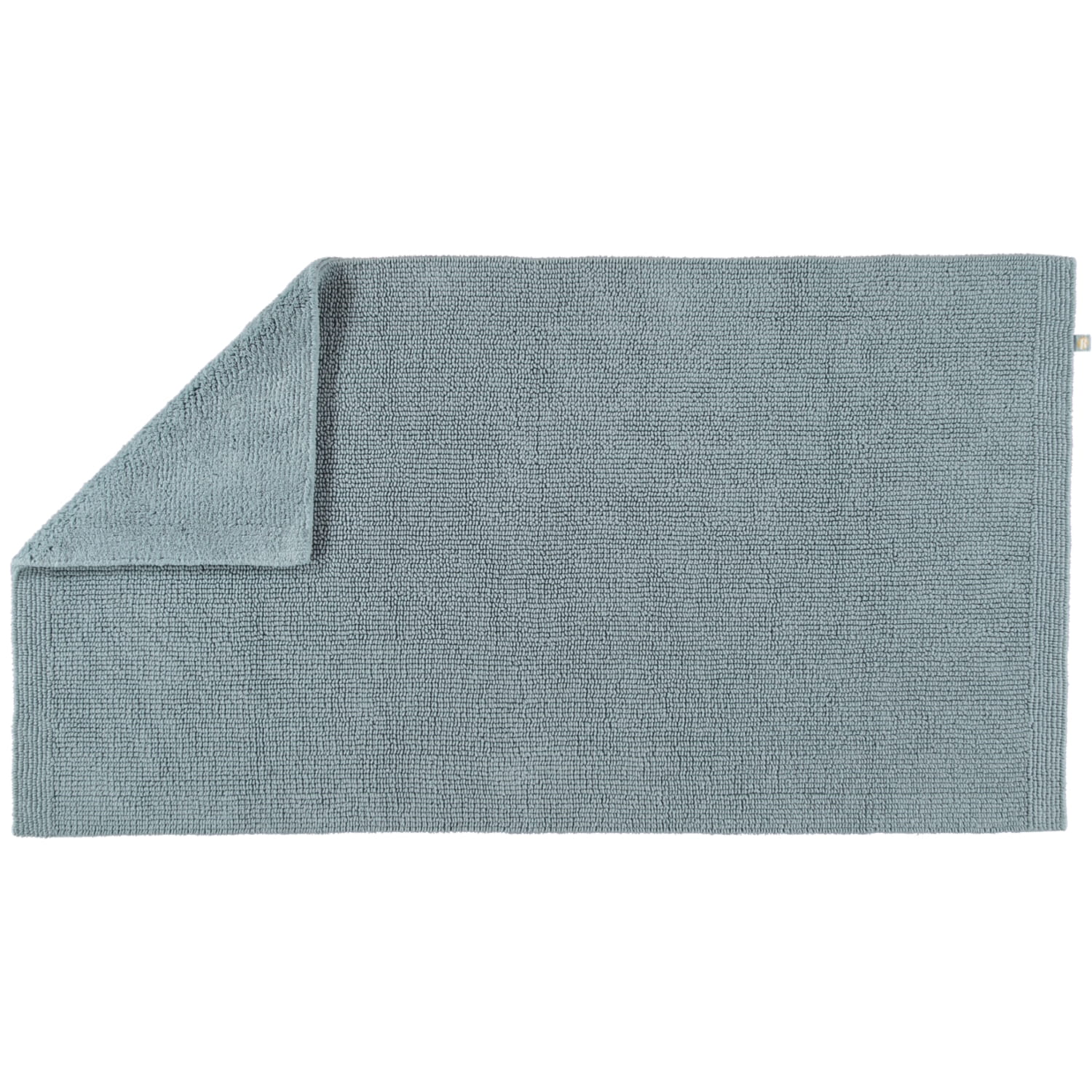 Rhomtuft - Badteppich Pur - Farbe: aquamarin - 400 - 70x130 cm