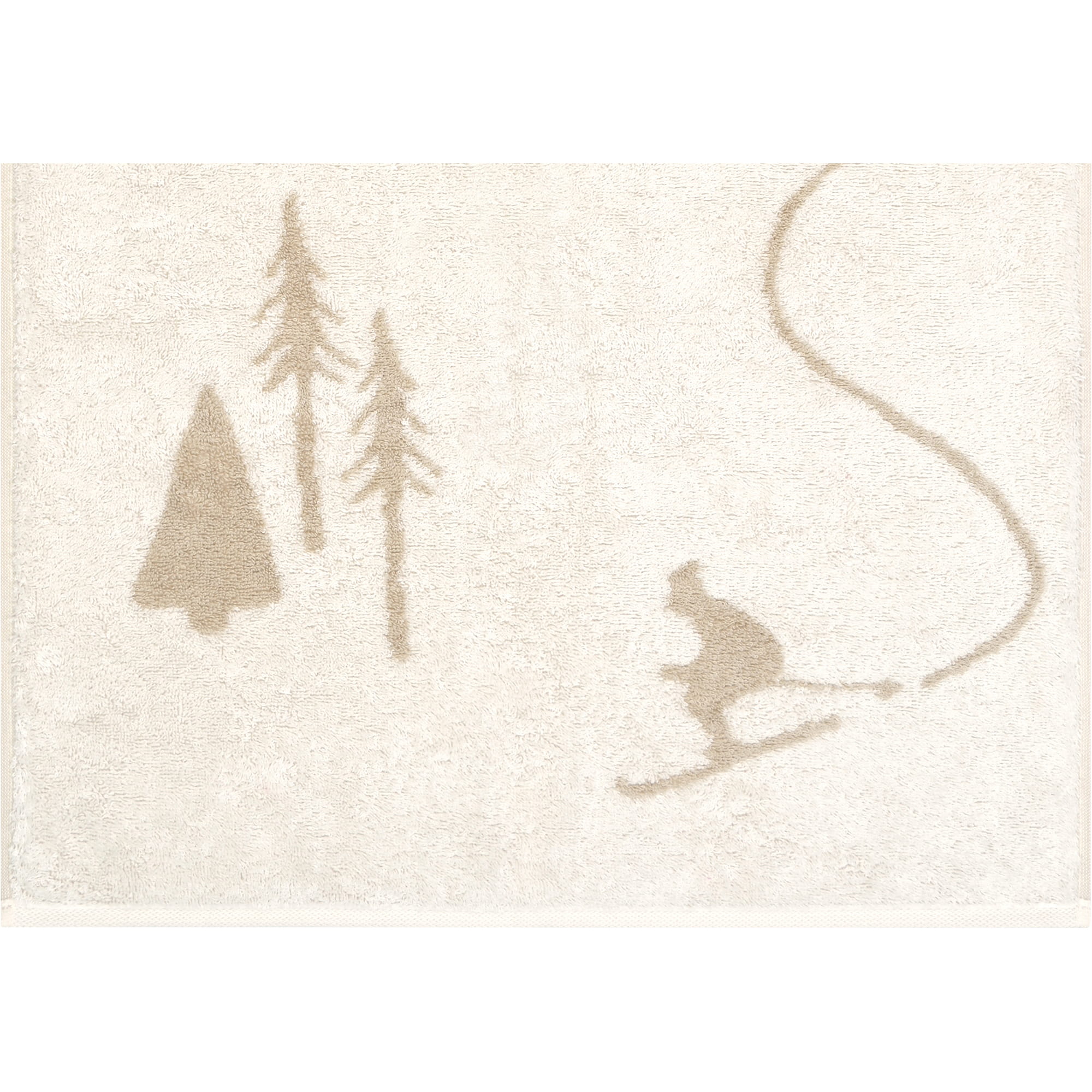 Cawö Handtücher WINTER EDITION Skifahrer 6272 beige/natur - 33