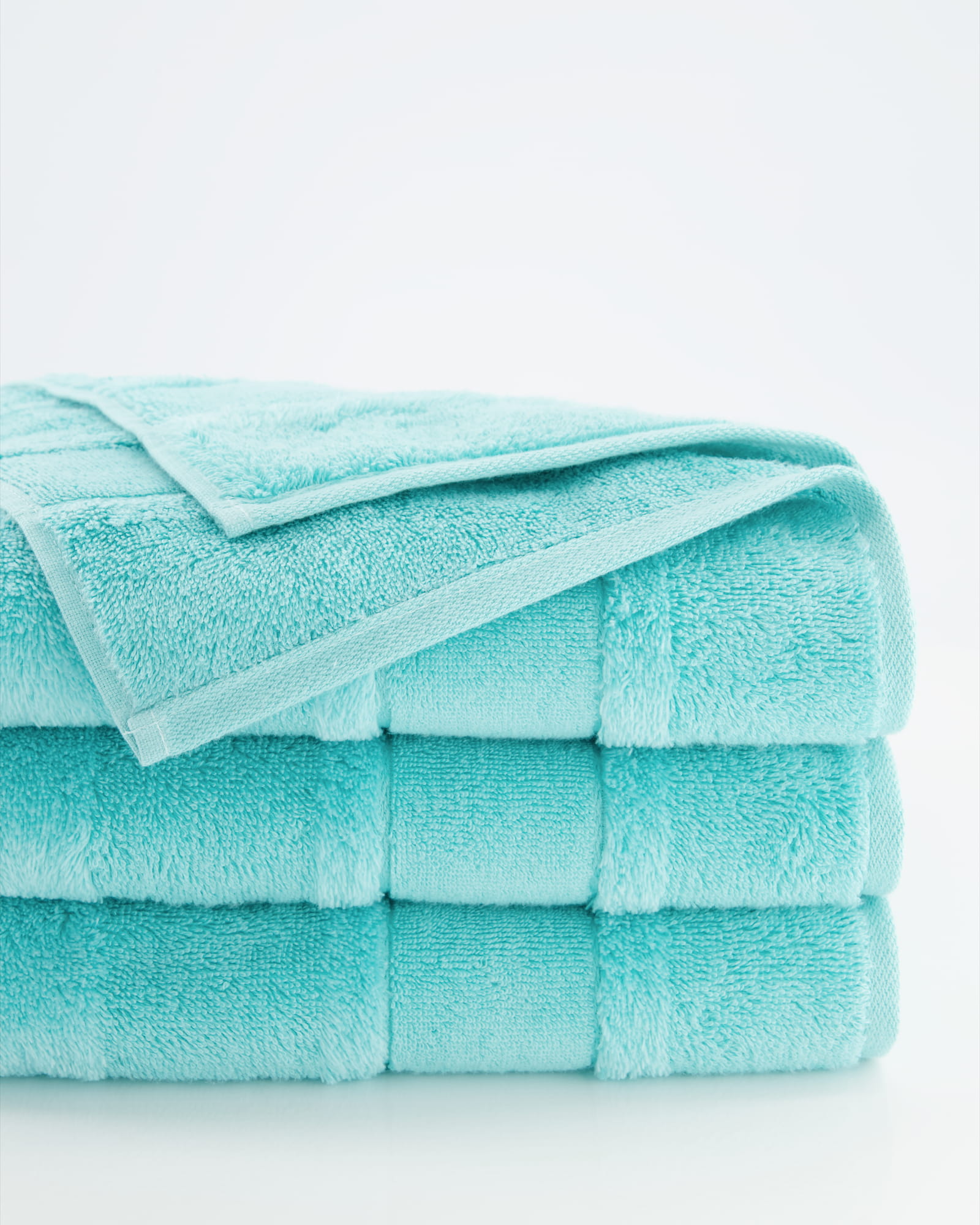 Cawö - Noblesse2 1002 - Farbe: 404 - mint - Seiflappen 30x30 cm
