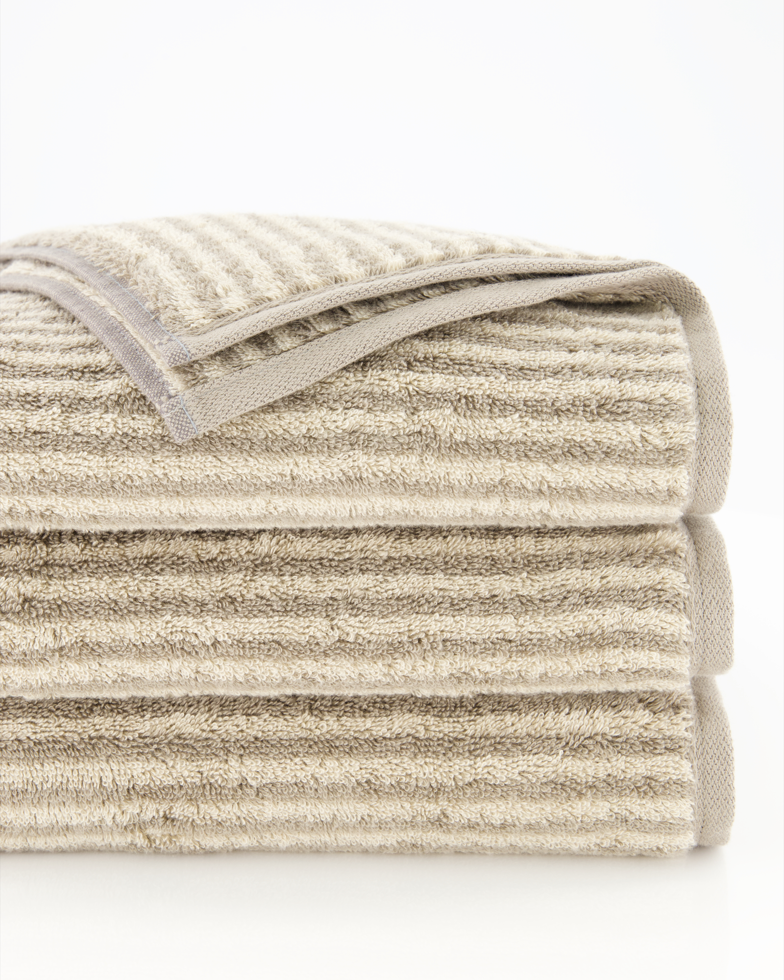 Cawö Handtücher Two-Tone Stripes 480 graphit - 70