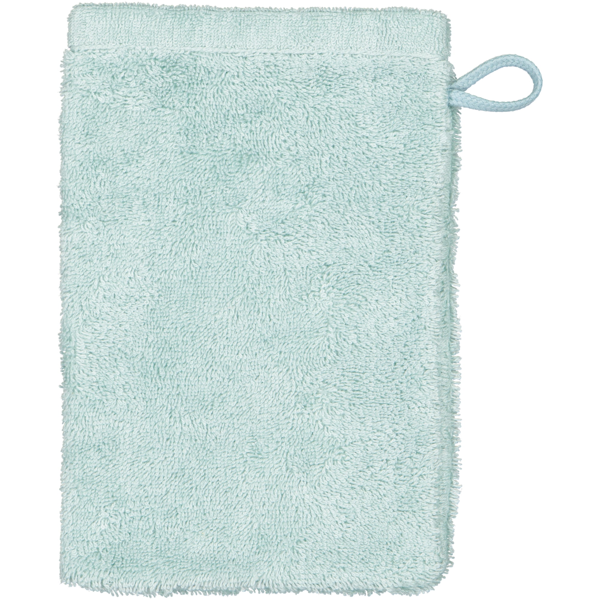 Cawö Handtücher Lifestyle Uni 7007 seegrün - 455 - Waschhandschuh 16x22 cm