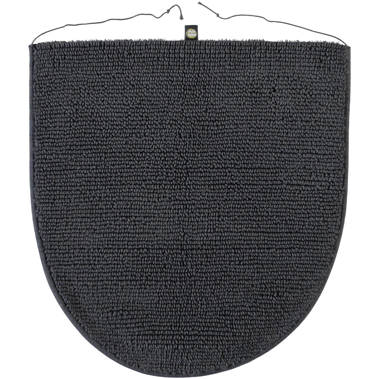 Rhomtuft - Badteppiche Prestige - Farbe: zinn - 02 - Deckelbezug 45x50 cm