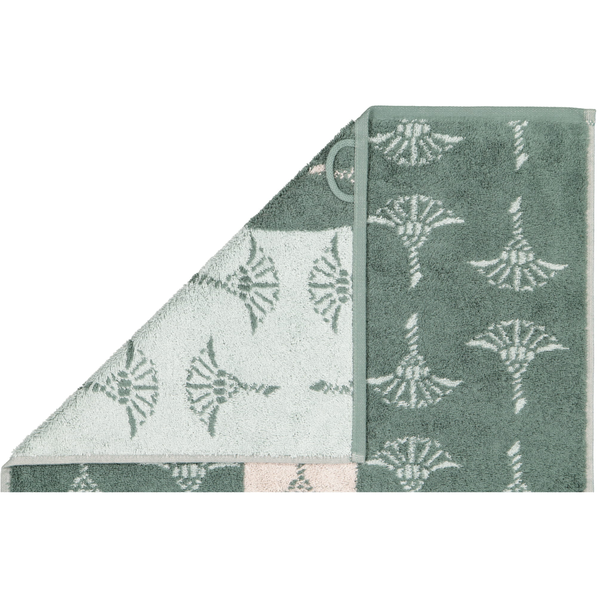 JOOP! Handtücher Divided Cornflower 1706 Salbei - 44