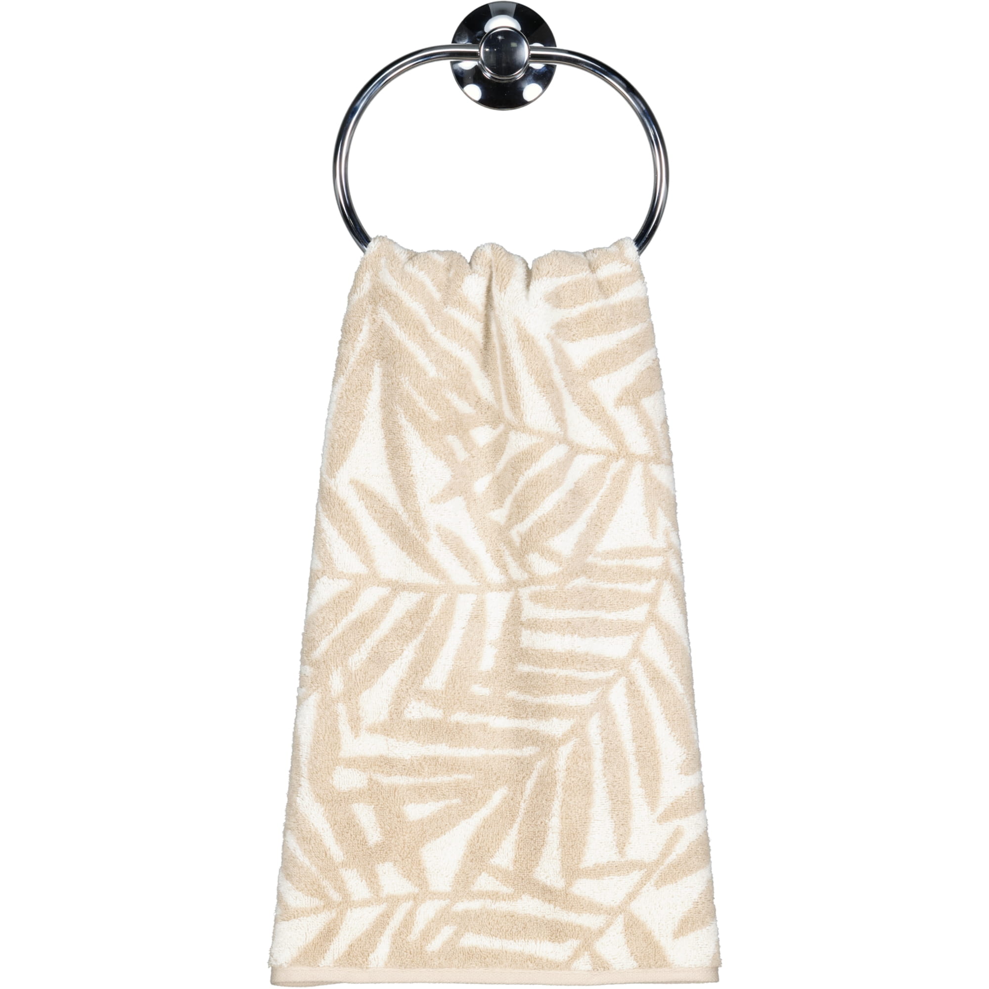Cawö Handtücher Maison Blätter 6267 natur - 33 - Handtuch 50x100 cm