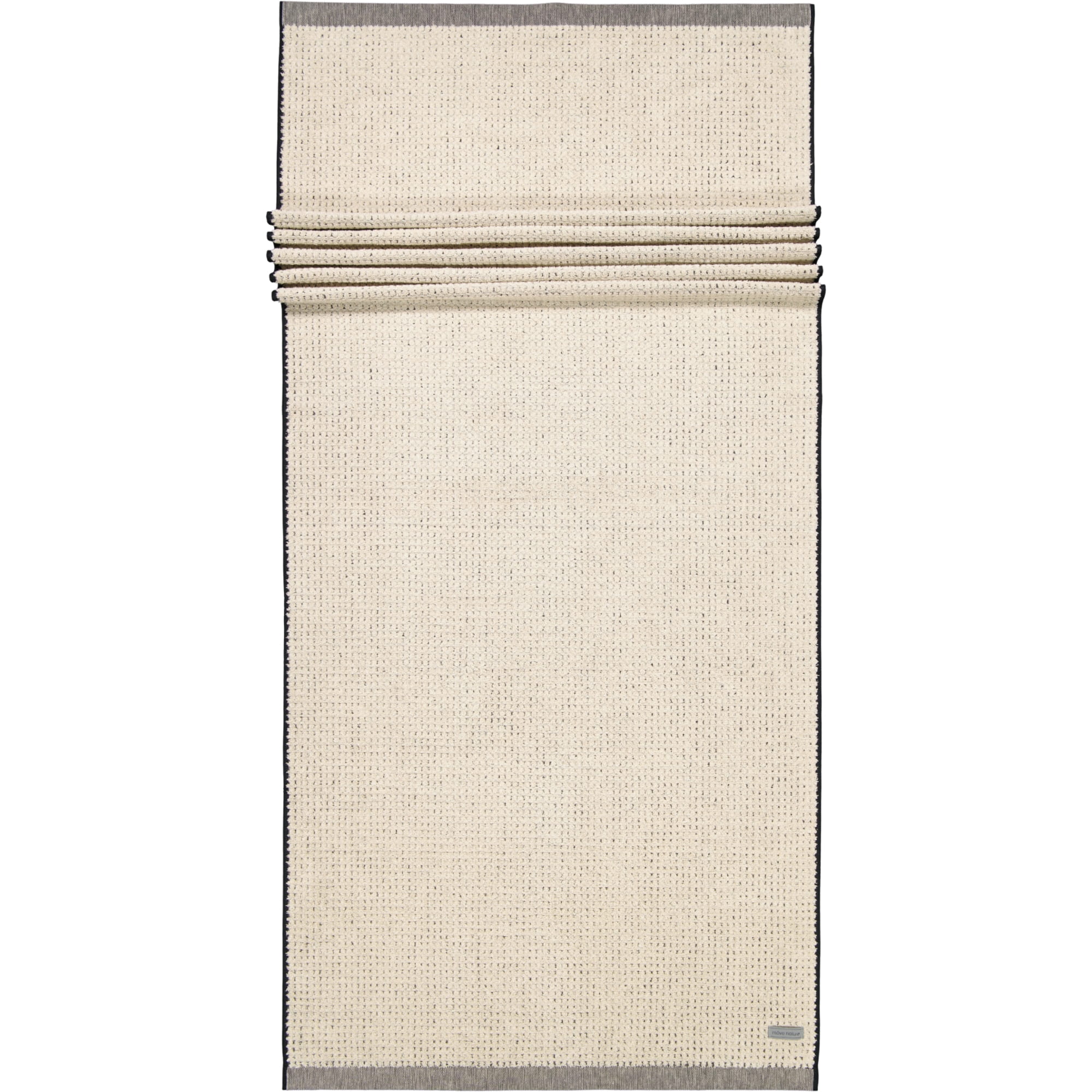 Möve - Eden - Piquée Struktur - Farbe: natur - 081 (1-0148/8942) - Saunatuch 80x200 cm