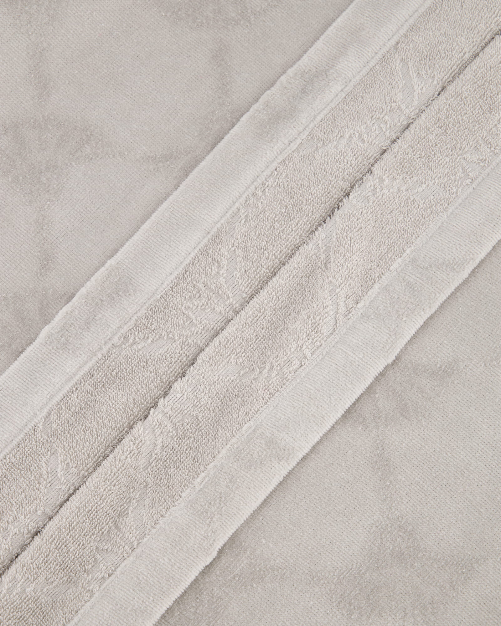 JOOP Damen Bademantel Schalkragen - 1653 - Farbe: Platin - 713 - L