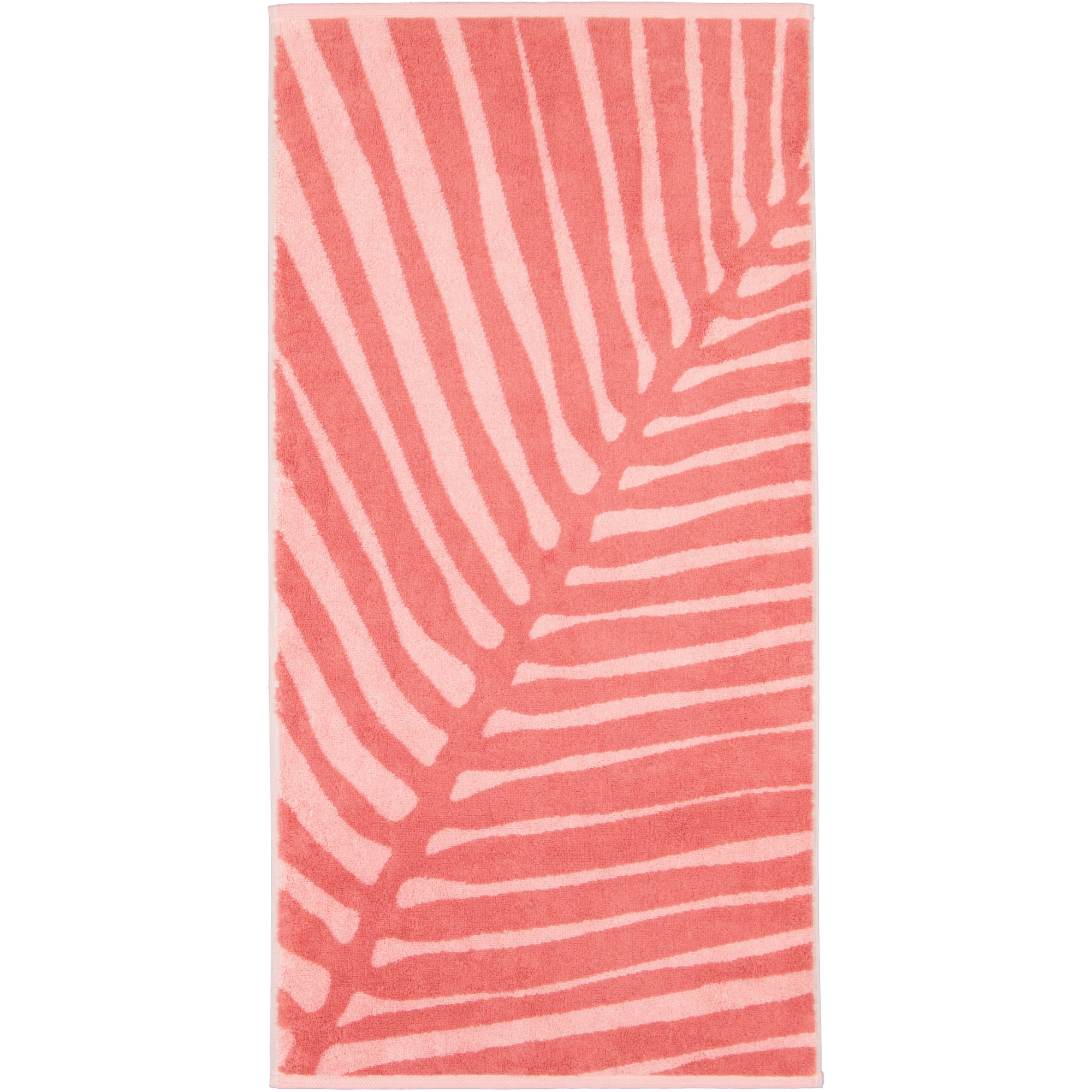 Villeroy & Boch Handtücher Coordinates Leaf 2558 - Farbe: coral - 22 - Handtuch 50x100 cm