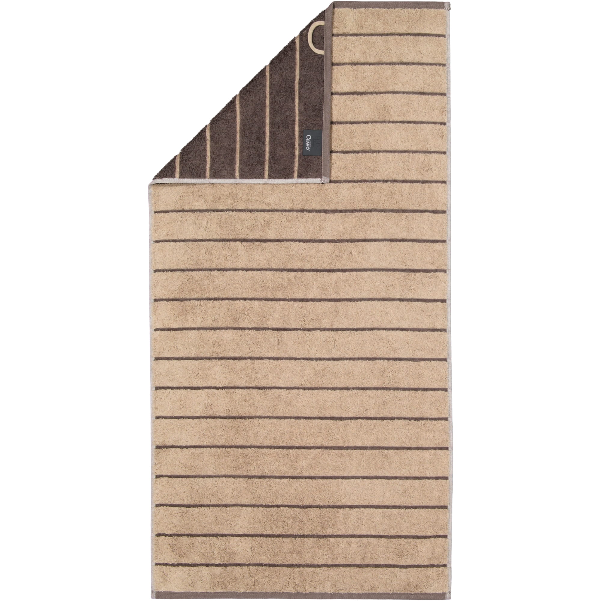 Cawö Handtücher Balance Doubleface 6232 sand - 39 - Handtuch 50x100 cm
