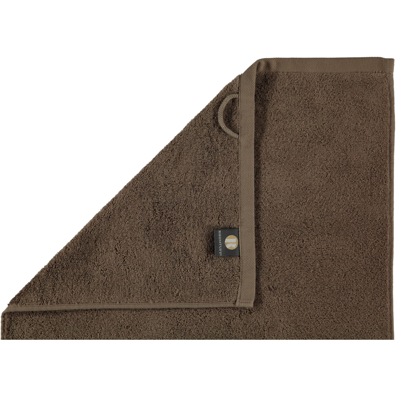 Rhomtuft - Handtücher Comtesse - Farbe: taupe - 58 - Seiflappen 30x30 cm