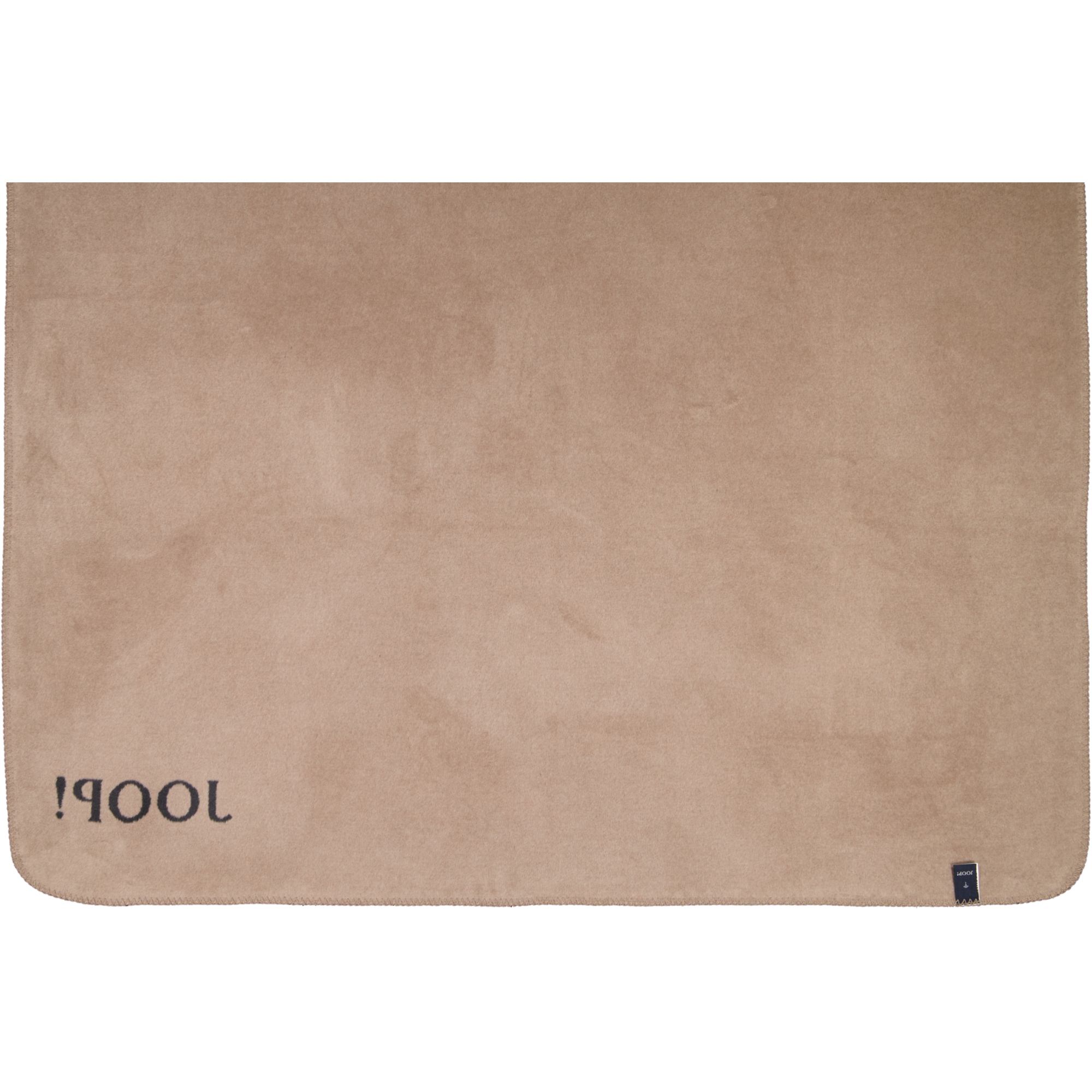 JOOP! Wohndecken Uni-Doubleface Anthrazit-Karamell - 150x200 cm