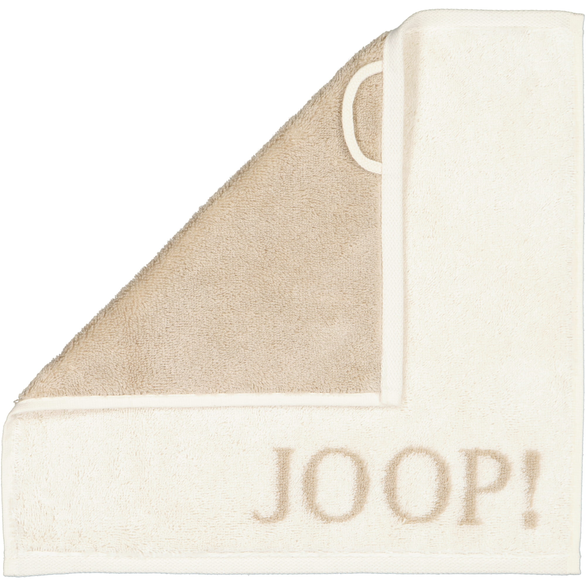 JOOP! Classic - Doubleface 1600 - Farbe: Creme - 36 - Seiflappen 30x30 cm