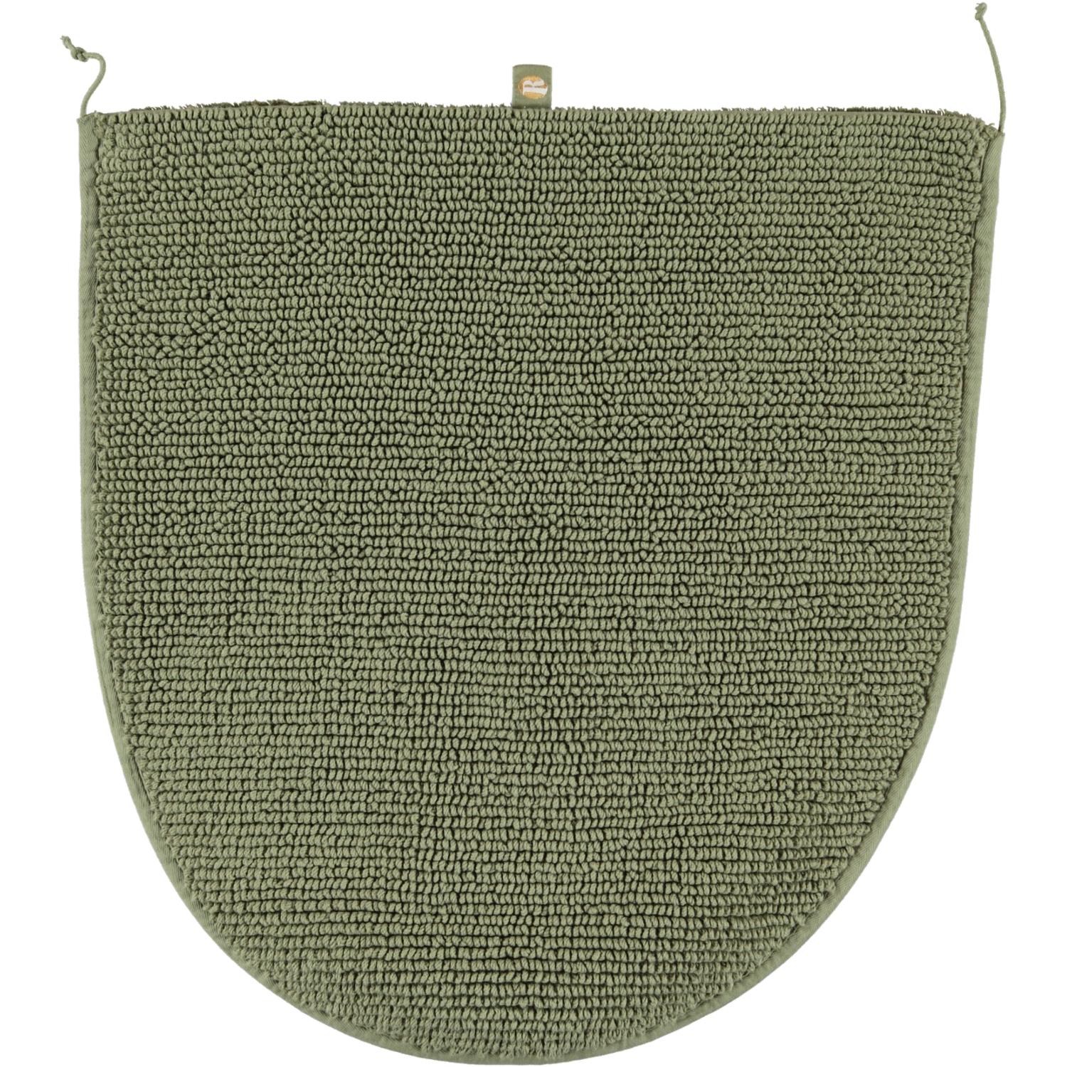 Rhomtuft - Badteppiche Prestige - Farbe: olive - 404 - Deckelbezug 45x50 cm