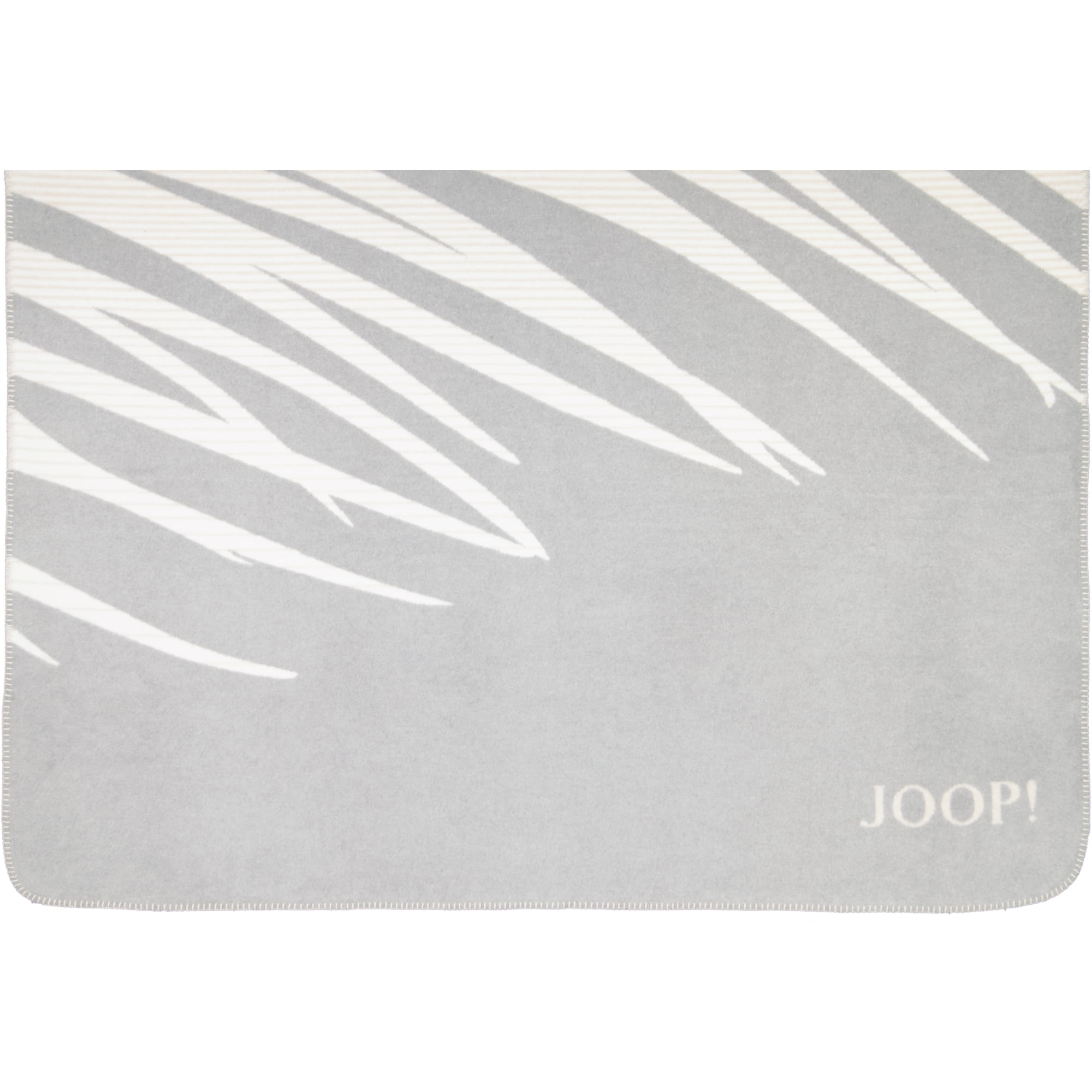 JOOP! Wohndecken Leaf Stein - 150x200 cm