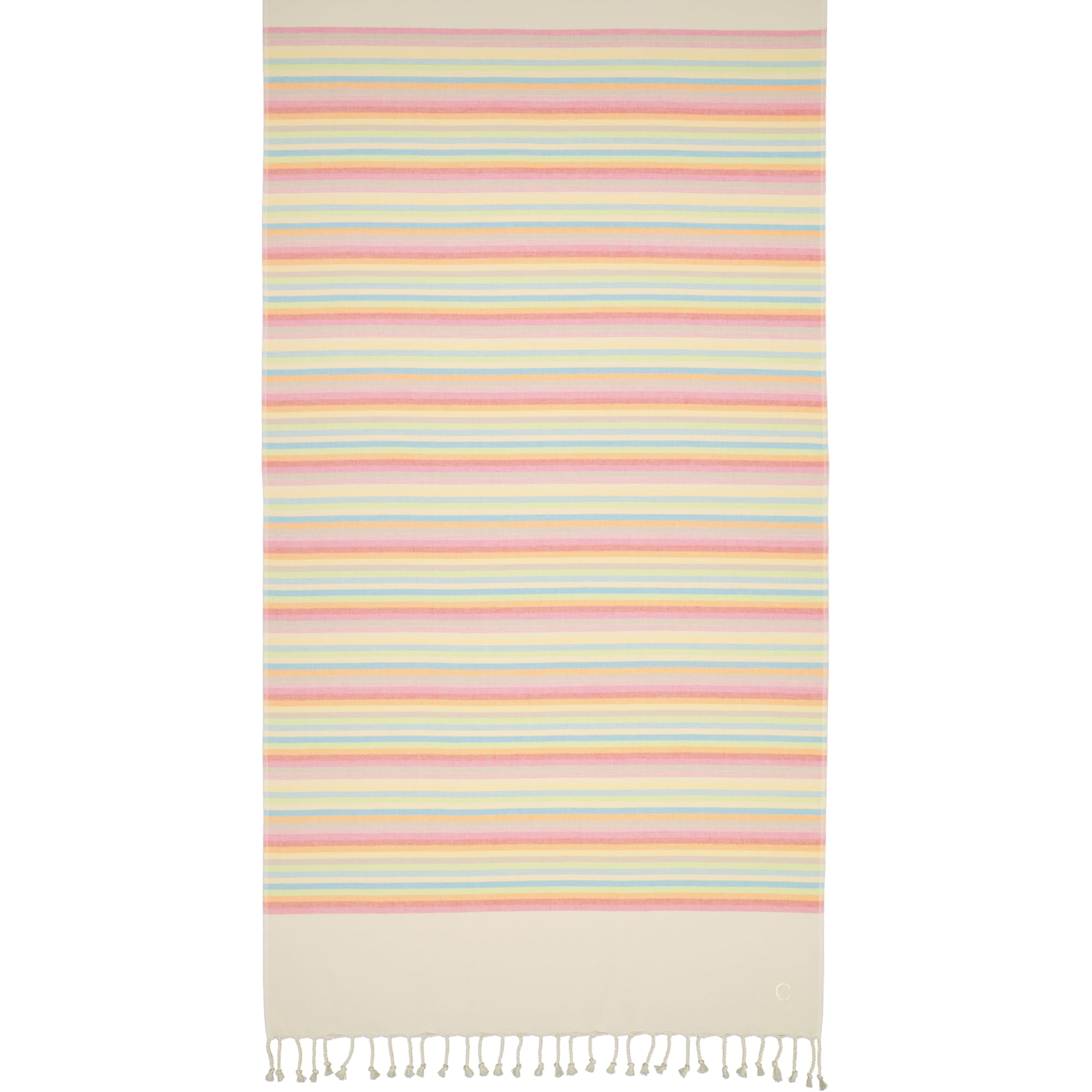 Cawö Hamamtücher Lifestyle Streifen 5506 multicolor - 25 - 90x180 cm