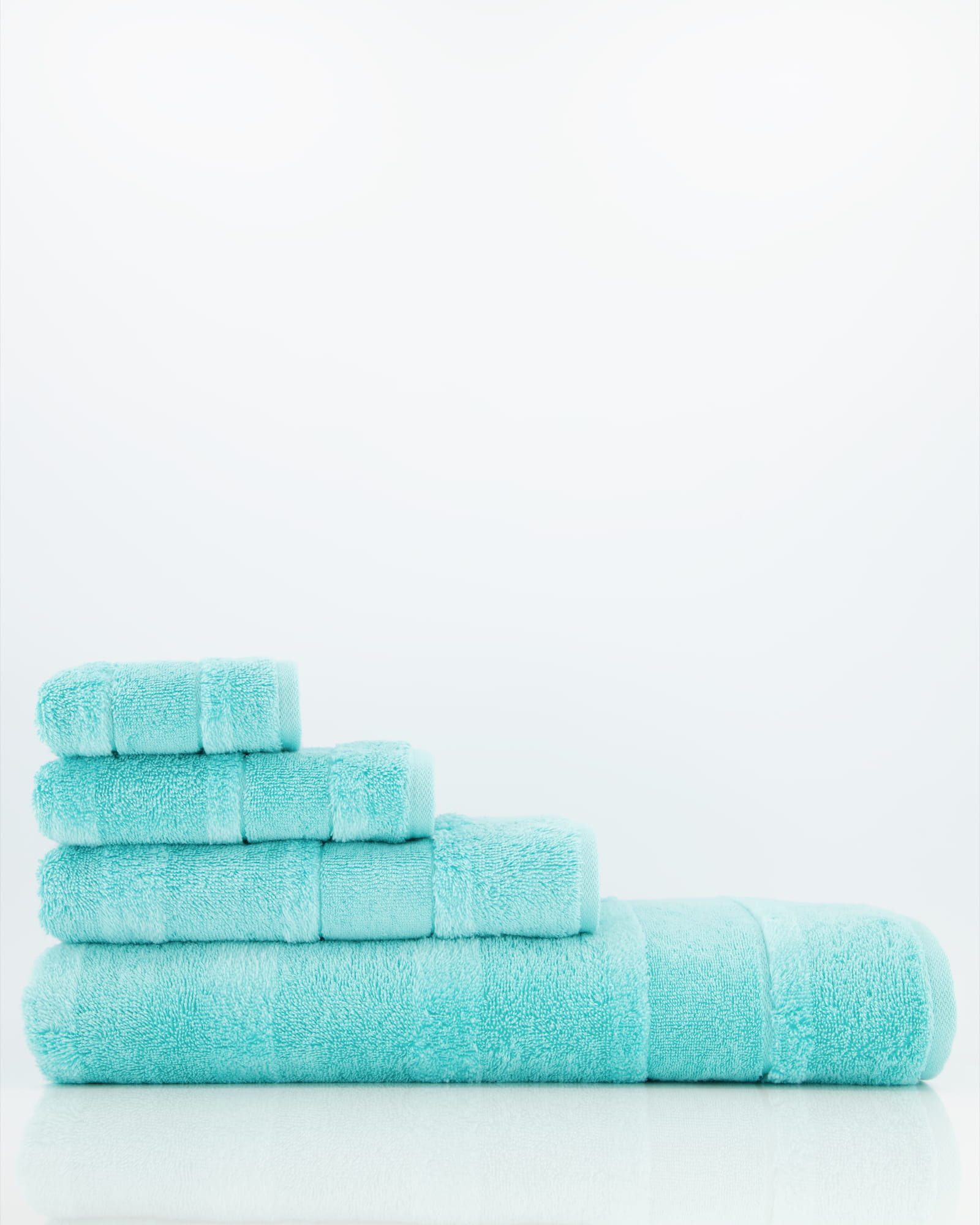 Cawö - Noblesse2 1002 - Farbe: 404 - mint - Seiflappen 30x30 cm