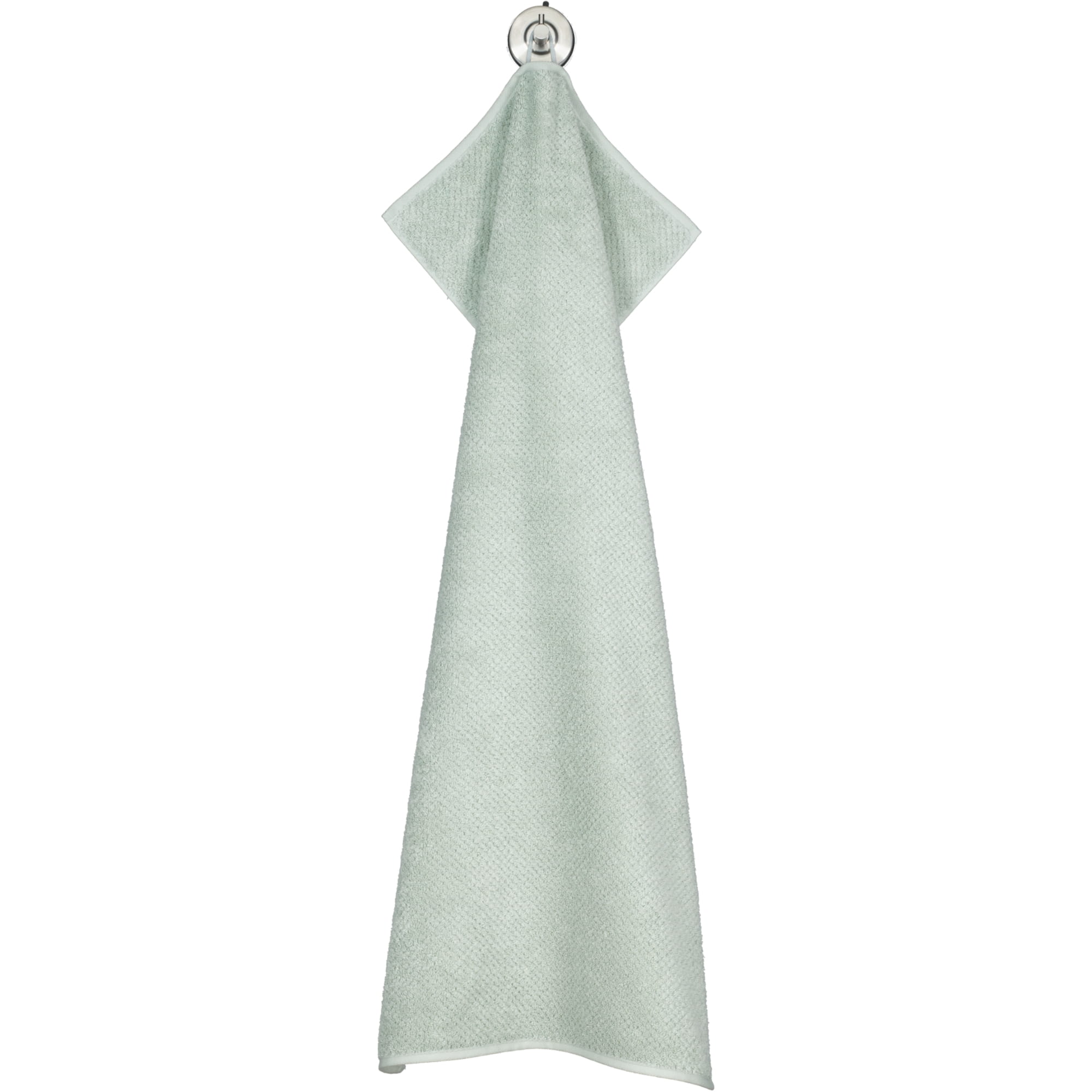 Cawö Handtücher Pure 6500 - Farbe: eukalyptus - 450 - Handtuch 50x100 cm