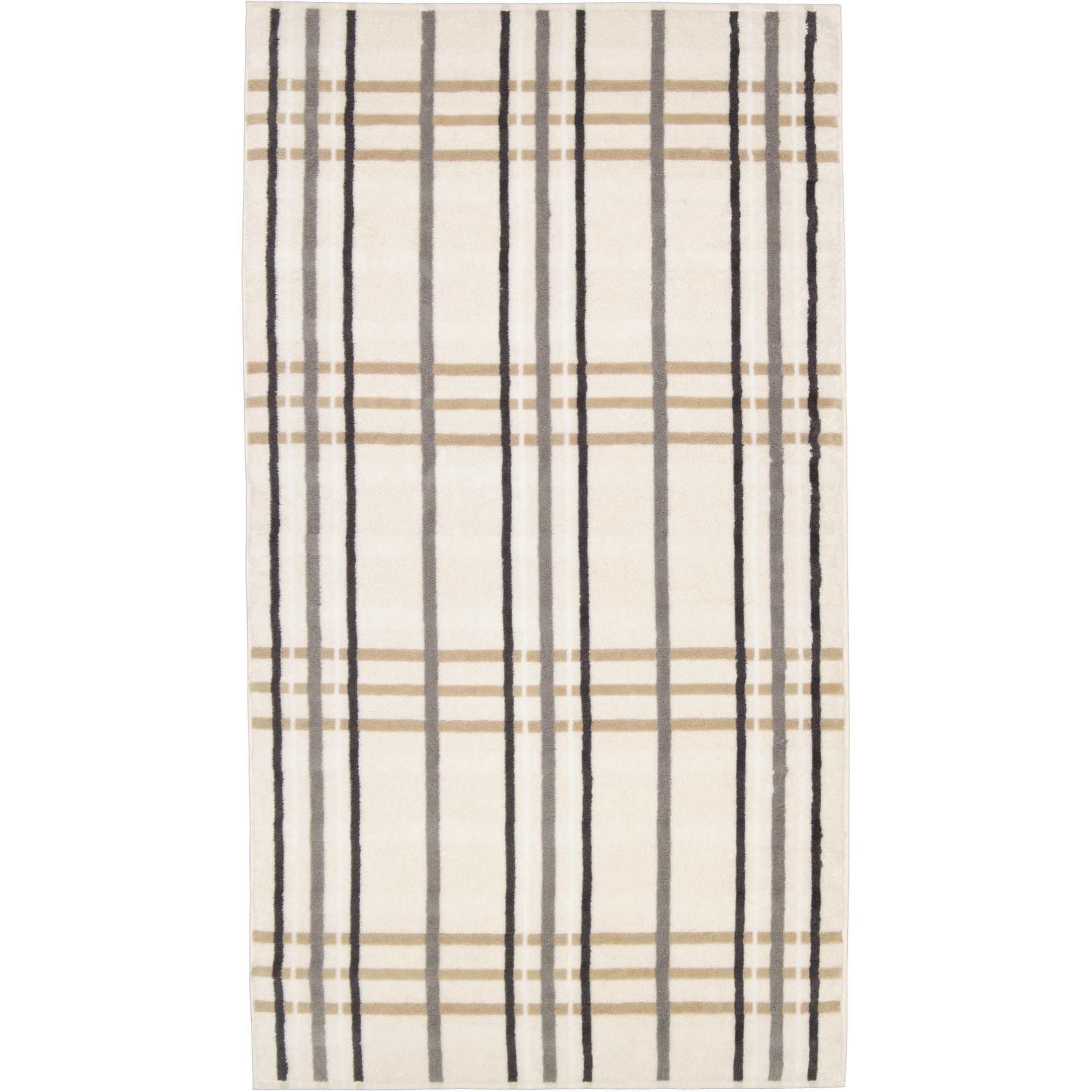 Cawö Handtücher Noblesse Check 1089 natur - 33 - Duschtuch 80x150 cm