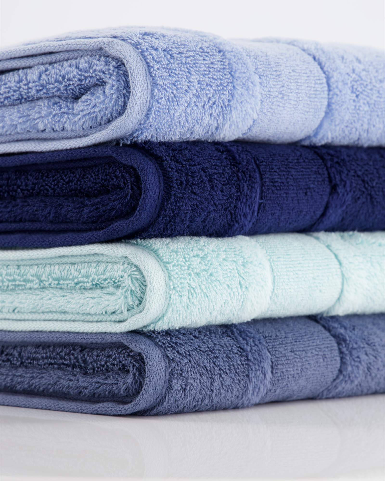 Cawö - Noblesse2 1002 - Farbe: sky - 138 - Seiflappen 30x30 cm