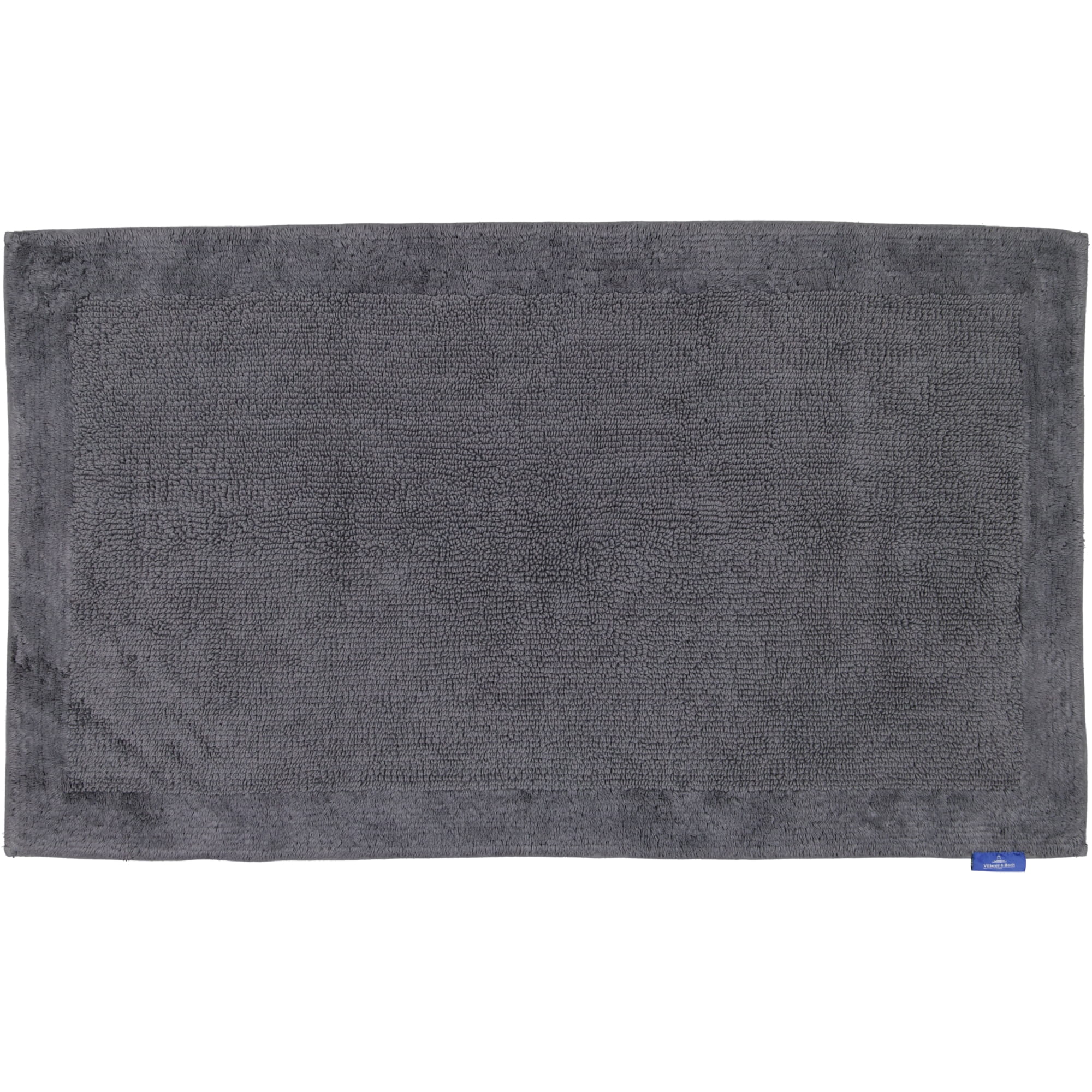 Villeroy & Boch - Badteppich Coordinates Charisma 2555 - Farbe: graphite - 774 - 70x120 cm