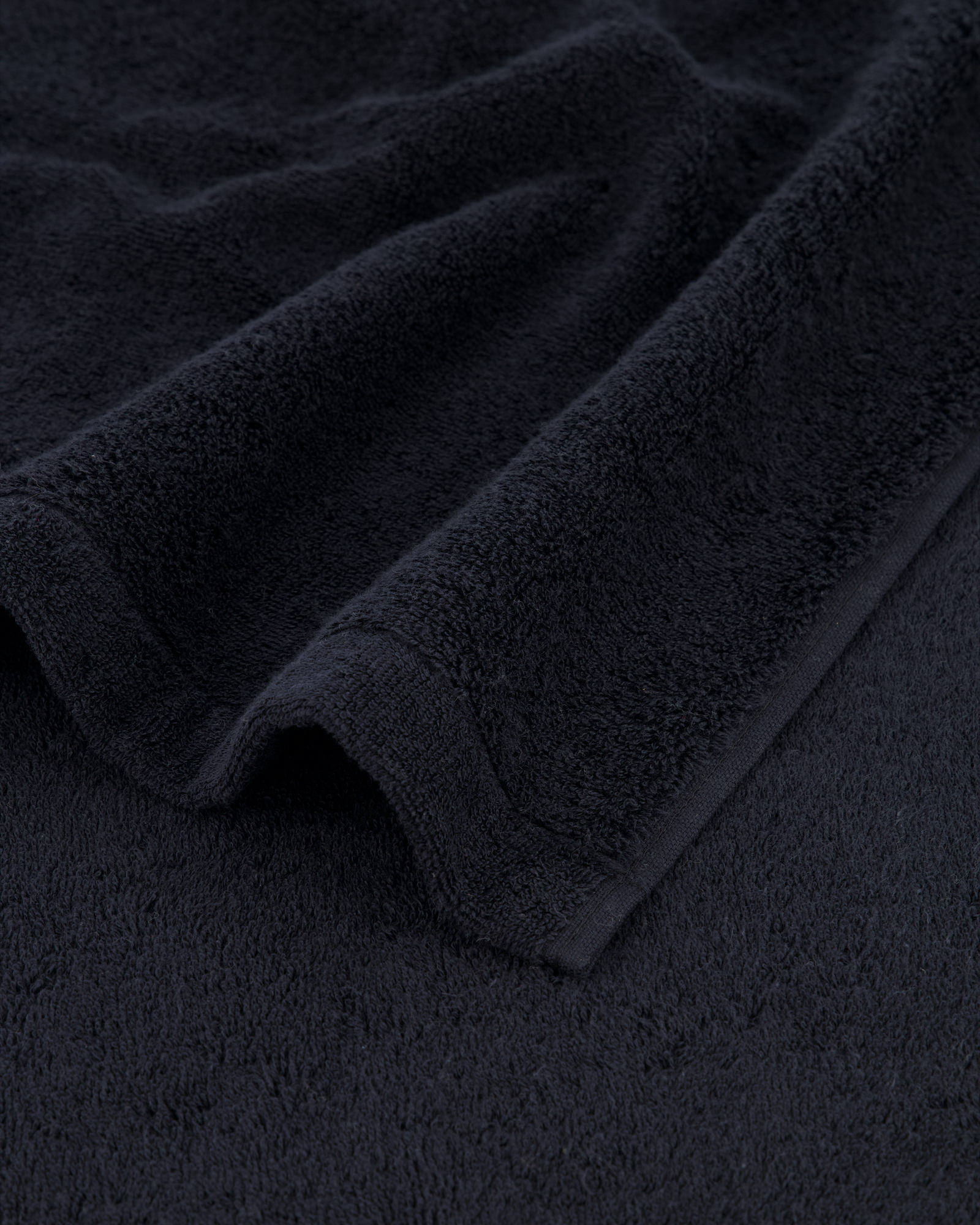 Cawö Handtücher Lifestyle Uni 7007 schwarz - 906 - Seiflappen 30x30 cm