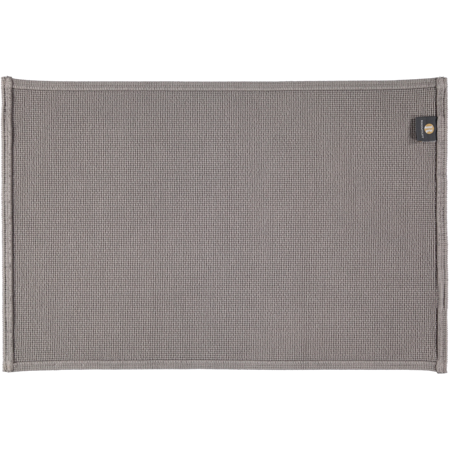 Rhomtuft - Badteppiche Plain - Farbe: kiesel - 85 - 70x120 cm