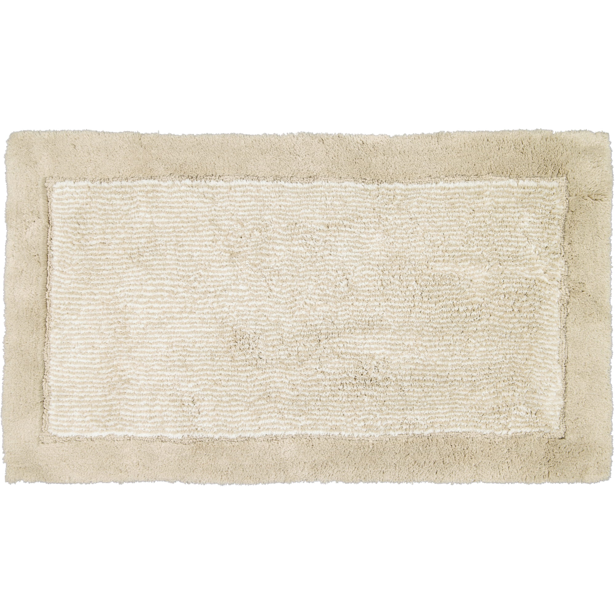 Cawö Home - Badteppich Luxury Home Two-Tone 590 - Farbe: sand - 33 - 70x120 cm