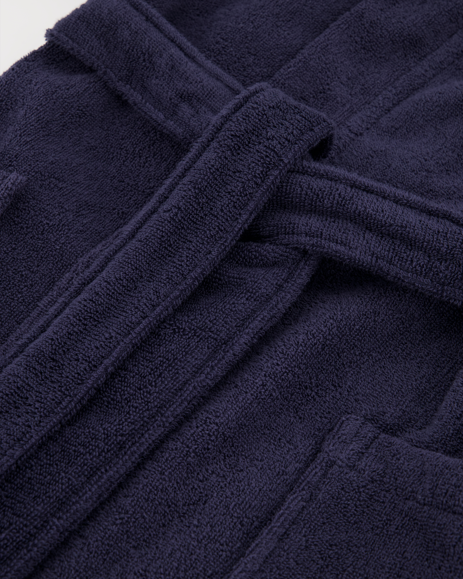 Cawö Home Herren Bademantel Kapuze 829 - Farbe: blau - 17