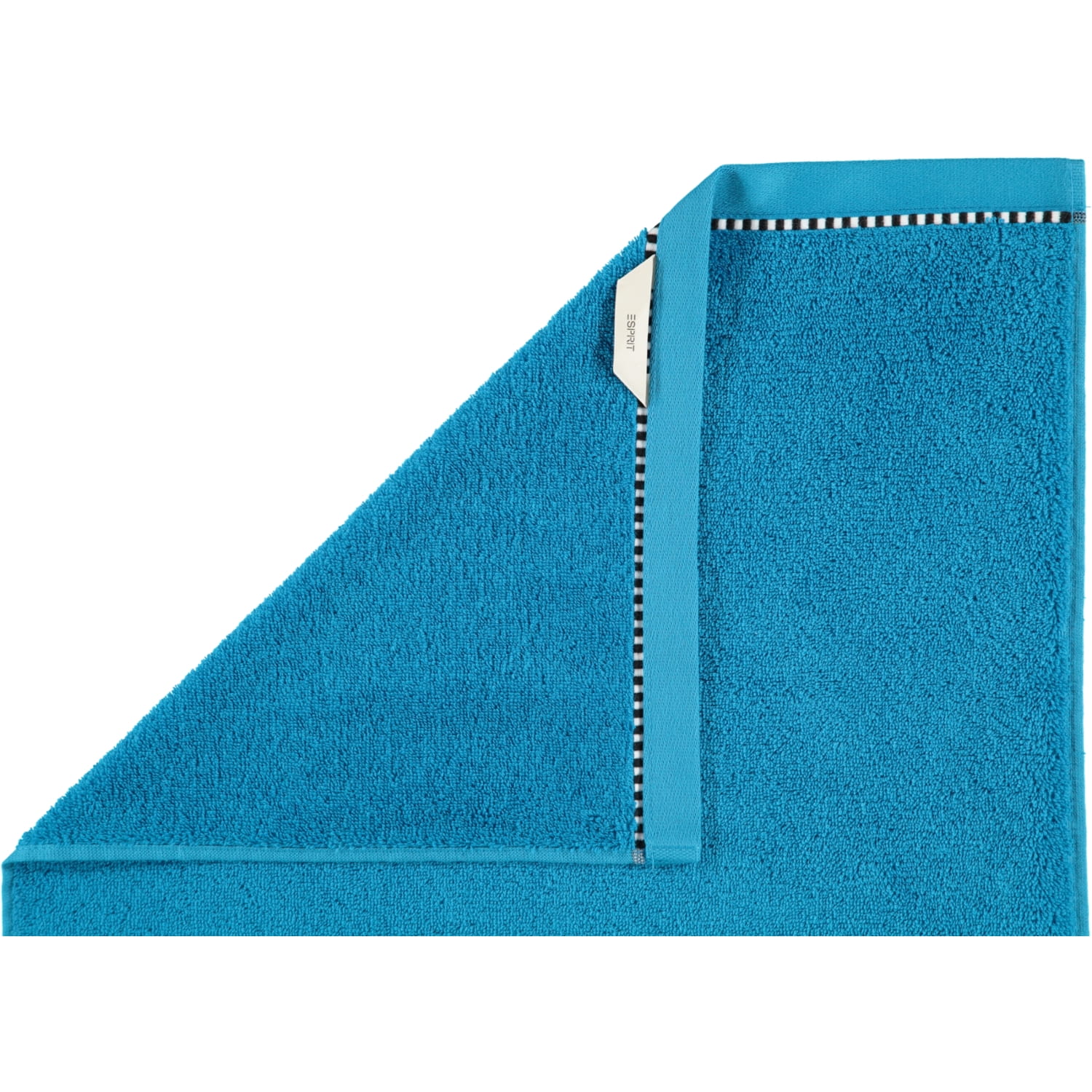 Esprit Box Solid - Farbe: ocean blue - 4665 - Seiflappen 30x30 cm