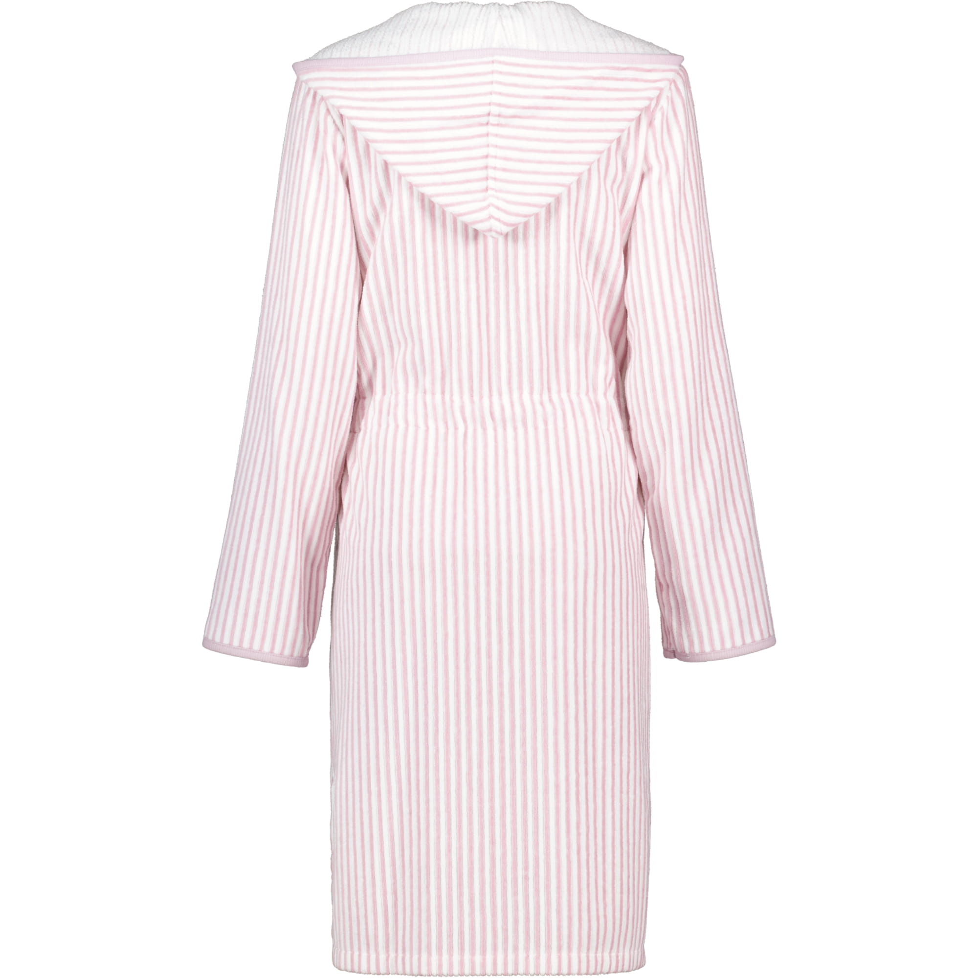 Cawö - Damen Bademantel kurz Kapuze TG RV 6416 - Farbe: malve - 22 - M