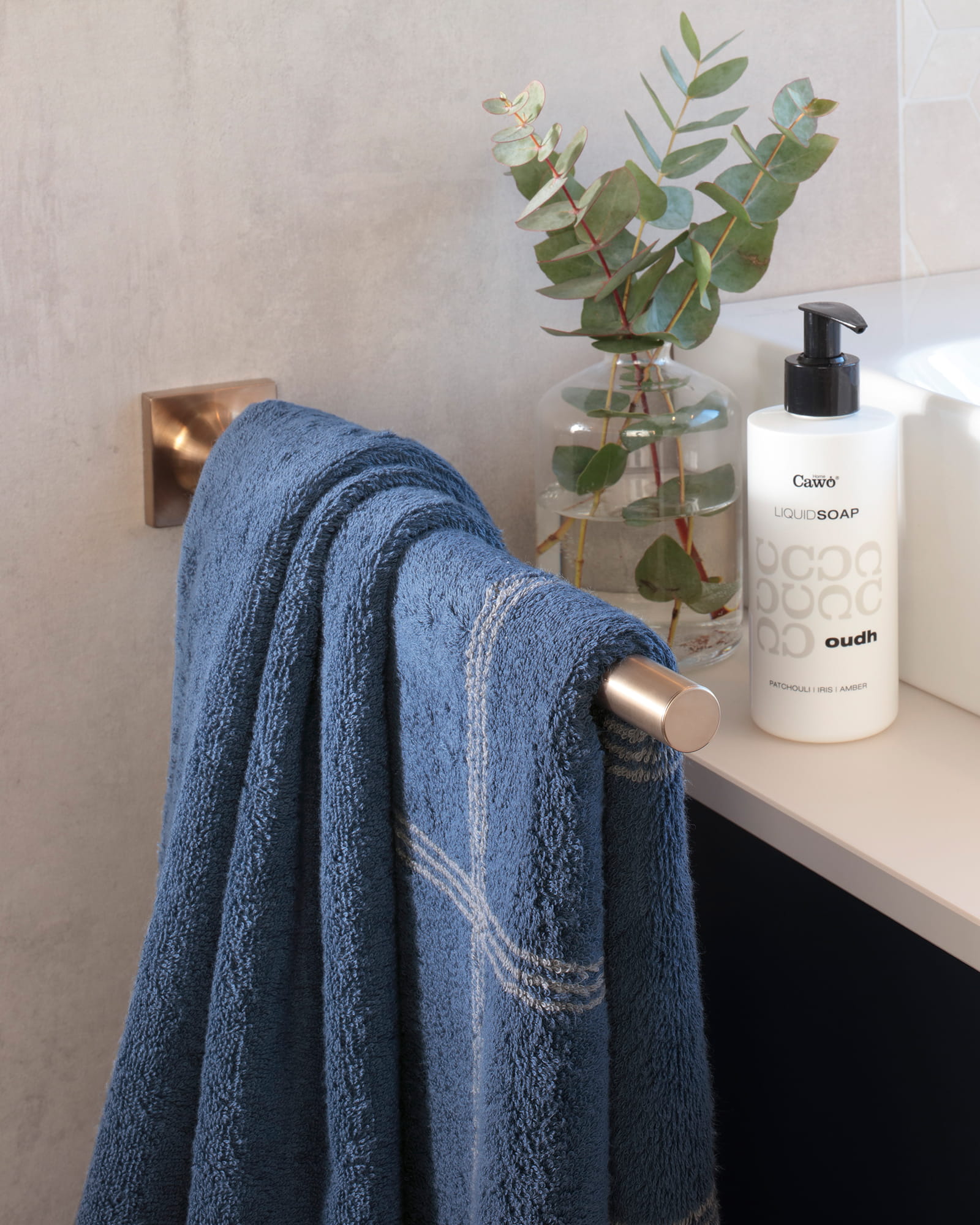 Cawö - Luxury Home Two-Tone 590 - Farbe: nachtblau - 10