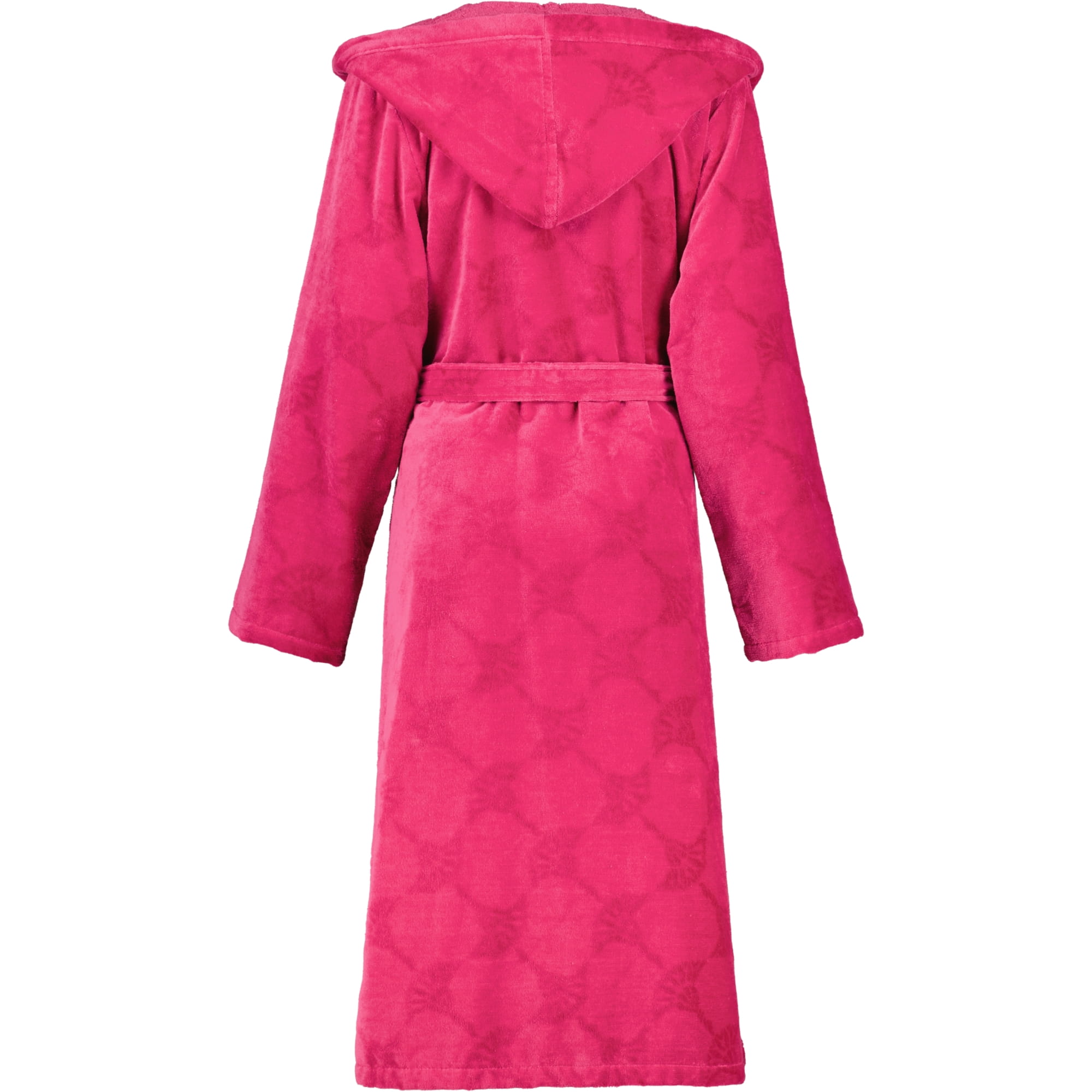 JOOP Damen Bademantel Kapuze - 1652 - Farbe: Beere - 218