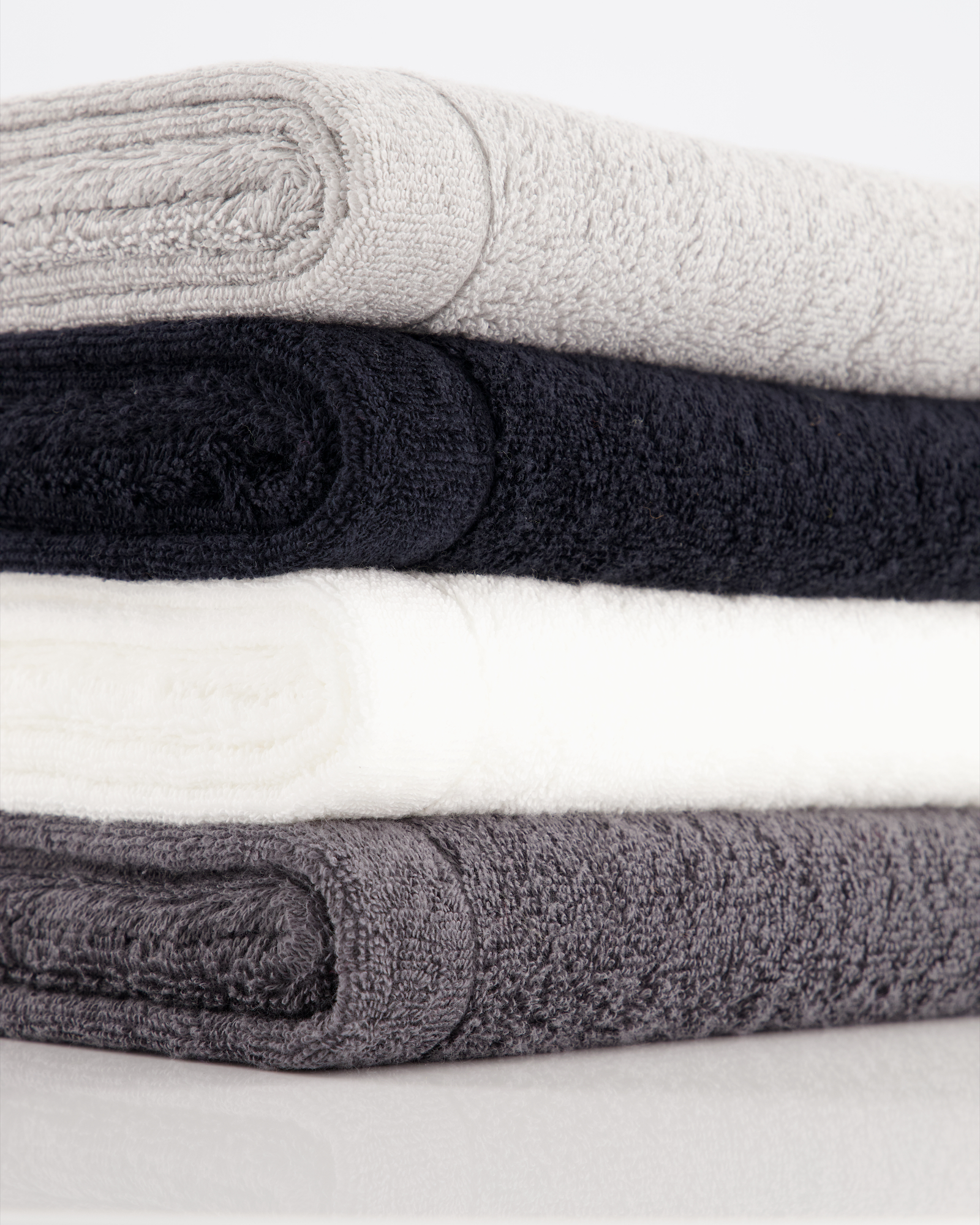 Cawö Handtücher Lifestyle Uni 7007 anthrazit - 774 - Seiflappen 30x30 cm