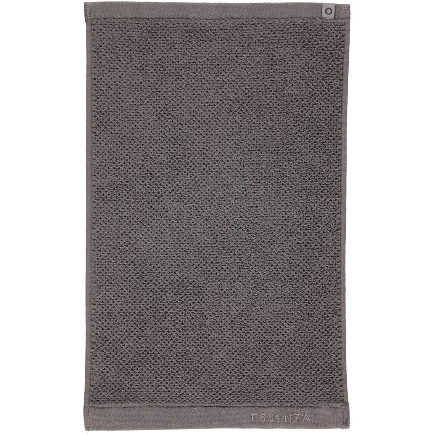 Essenza Connect Organic Uni - Farbe: grey - Gästetuch 30x50 cm
