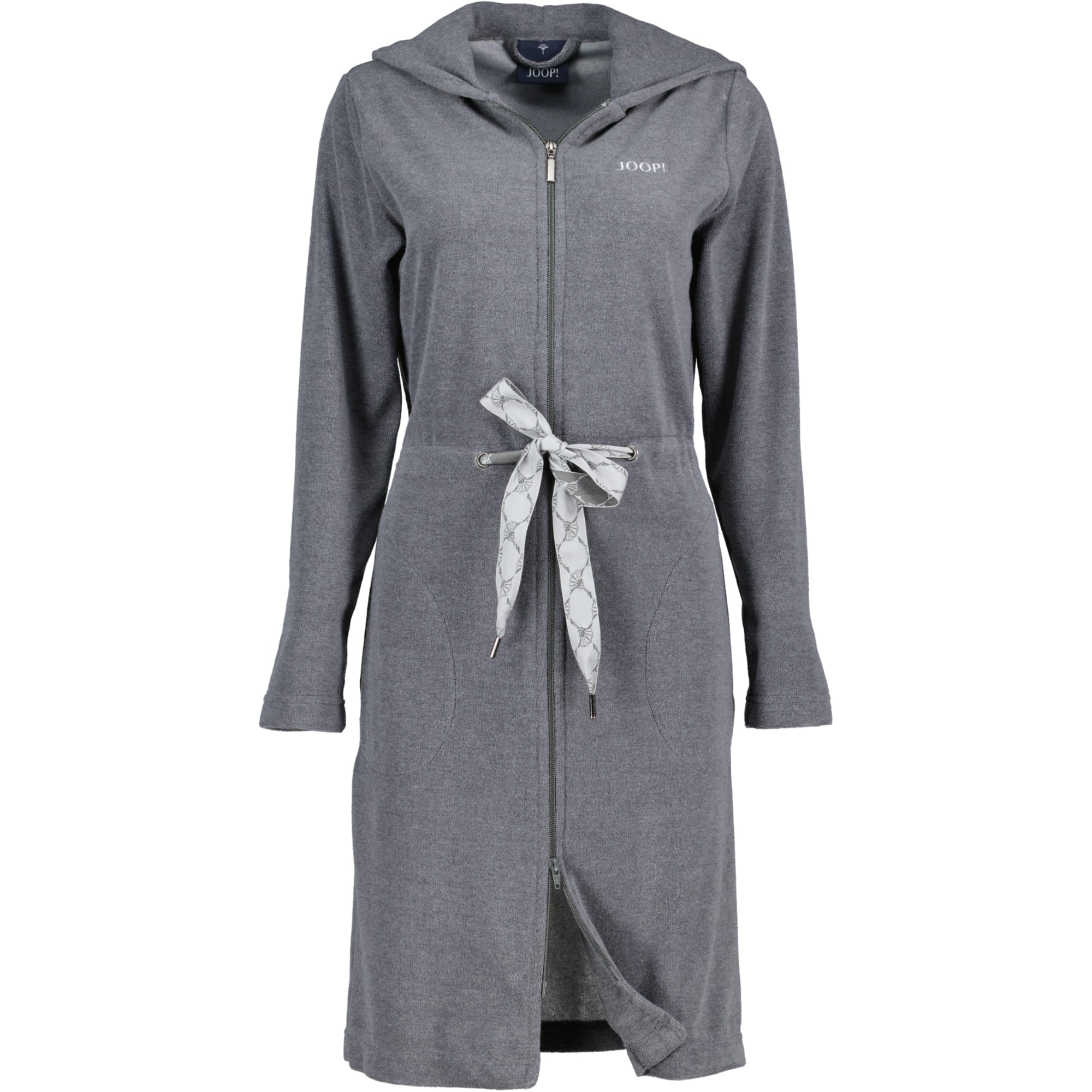 JOOP! Bademäntel Damen Kapuze Active 1659 anthrazit - 77