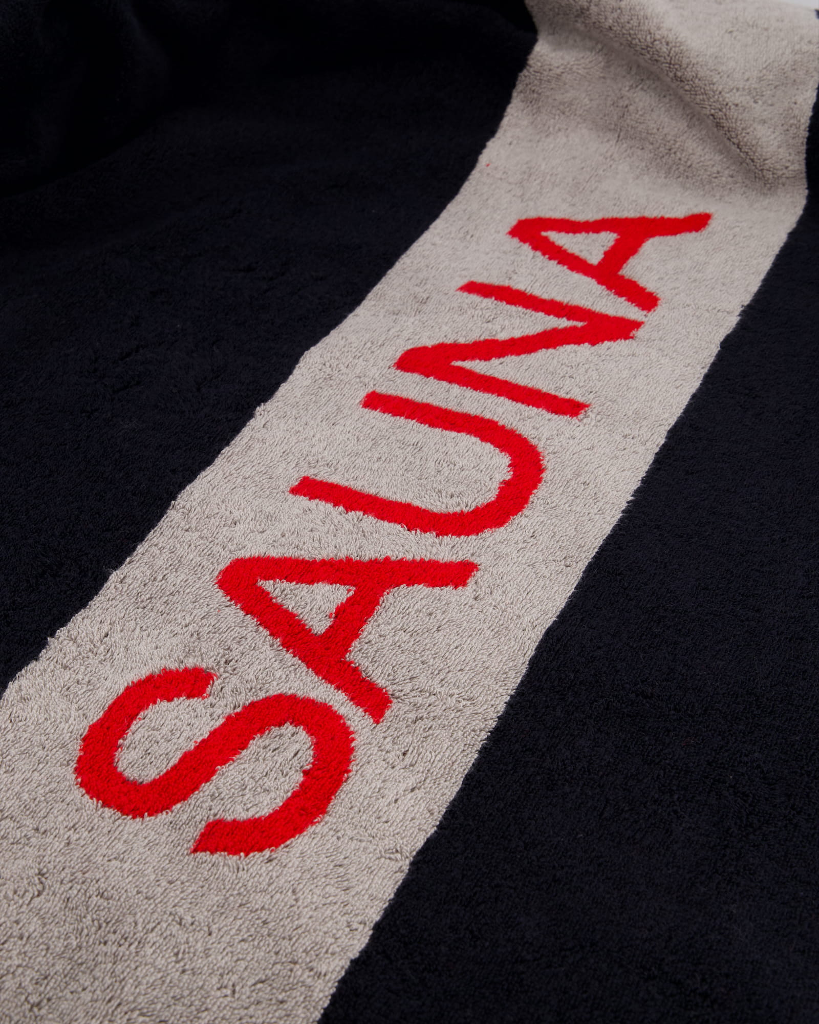 Cawö Saunatücher SAUNA 6238 lava - 97 - 80x200 cm