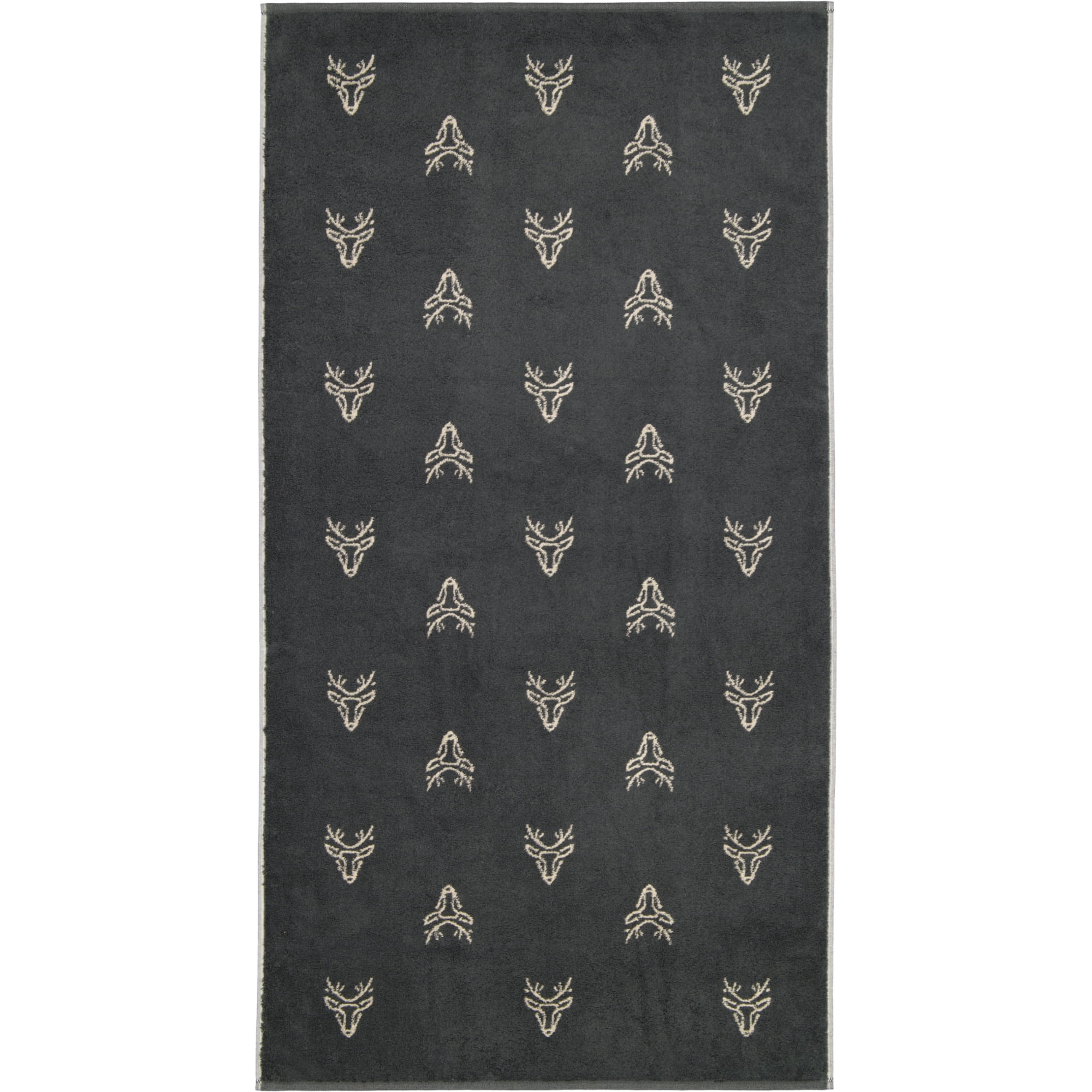 Cawö Handtücher Alpenchic Edition Allover 6229 granit - 73 - Duschtuch 70x140 cm
