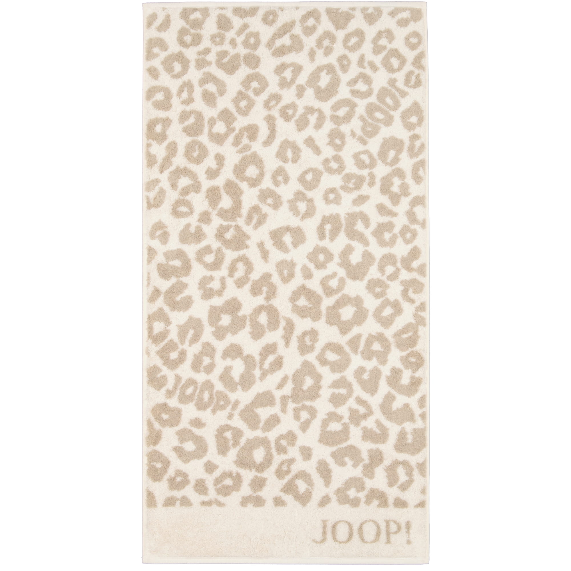 JOOP! Handtücher Leo Allover 1707 creme - 36 - Handtuch 50x100 cm