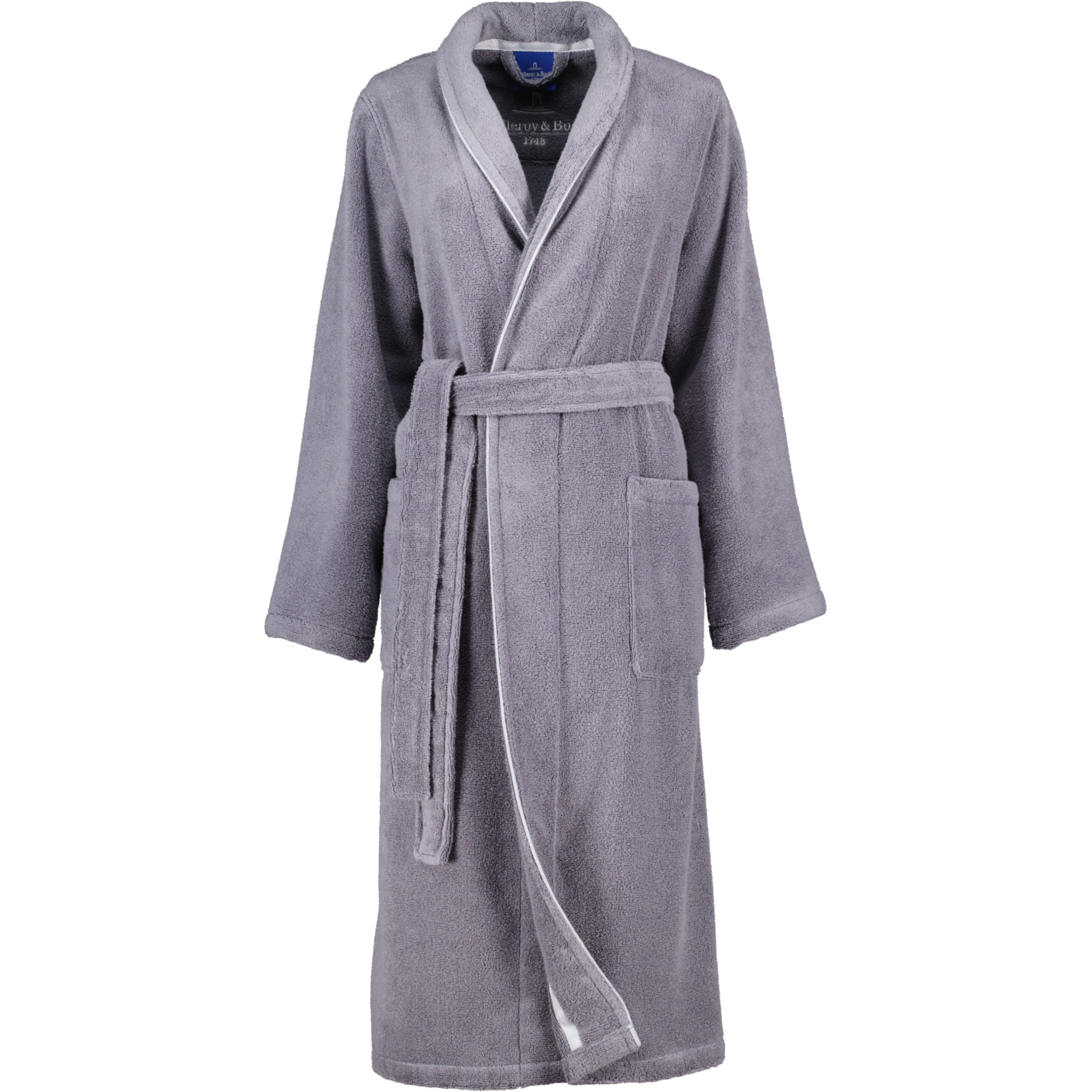 Villeroy & Boch Bademäntel Damen Schalkragen 2520 shadow-grey - 77