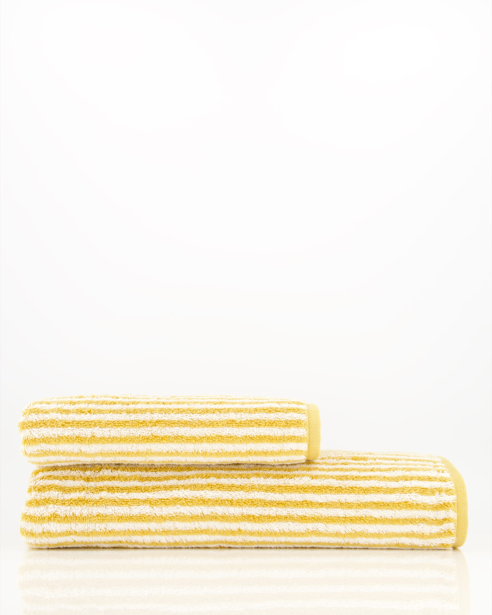 Cawö Handtücher Two-Tone Stripes 480 gold - 53