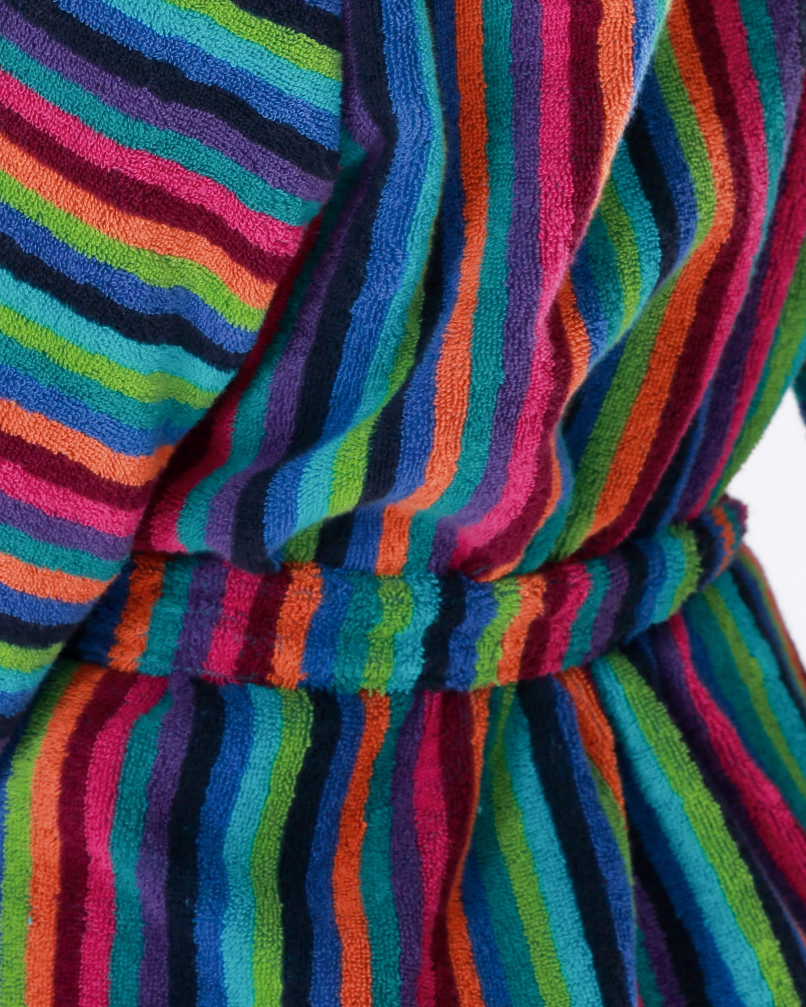 Cawö - Damen Bademantel Walkfrottier - Kimono 7048 - Farbe: 84 - multicolor