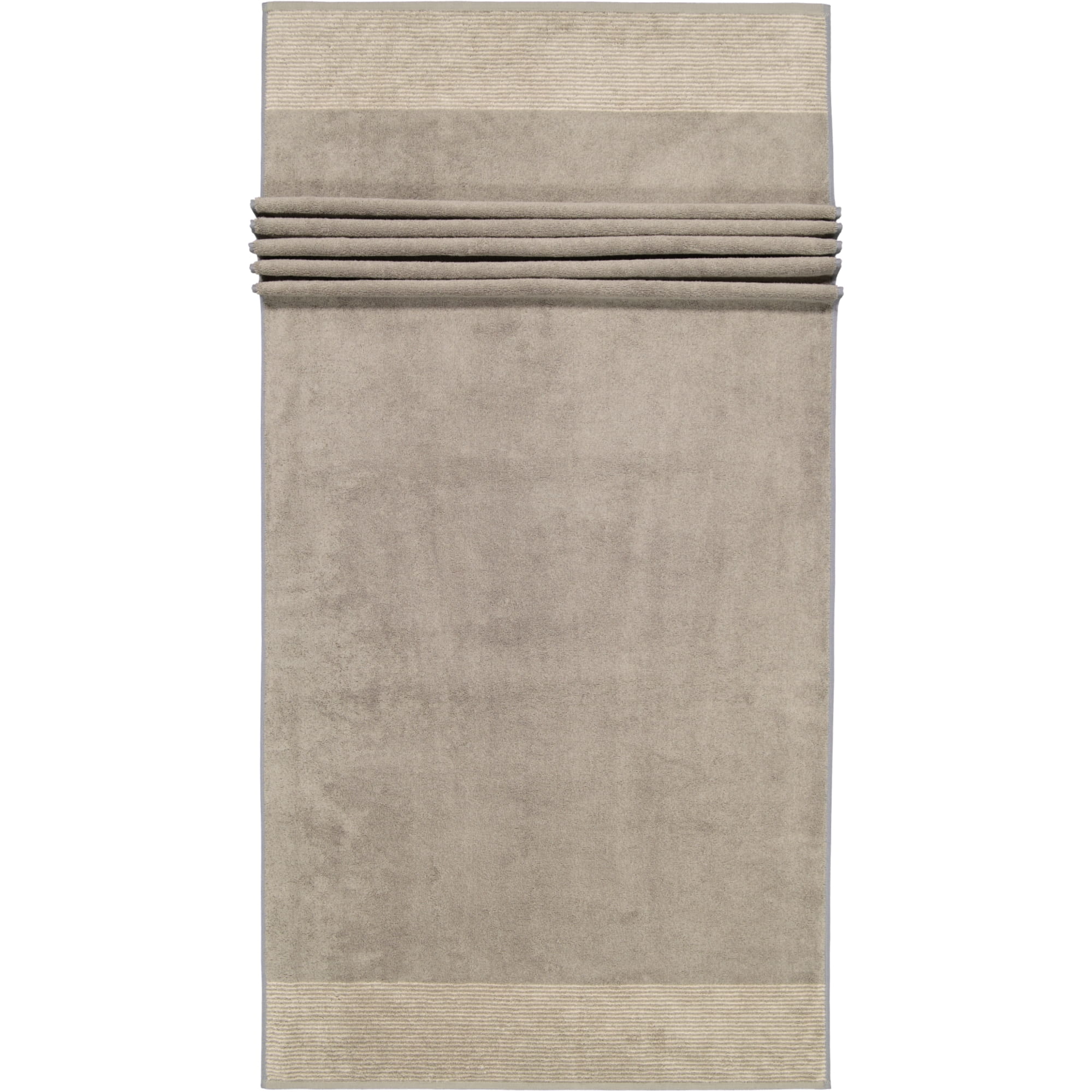 Cawö - Luxury Home Two-Tone 590 - Farbe: graphit - 70 - Saunatuch 80x200 cm