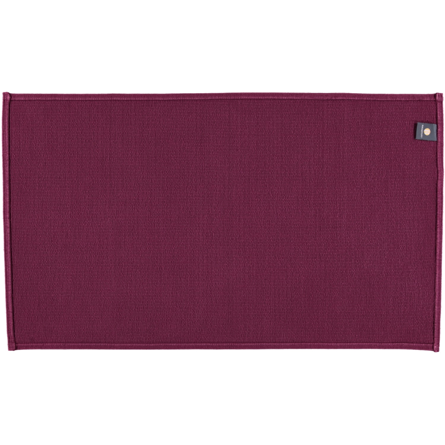Rhomtuft - Badematte Plain - Farbe: berry - 237 - 70x120 cm