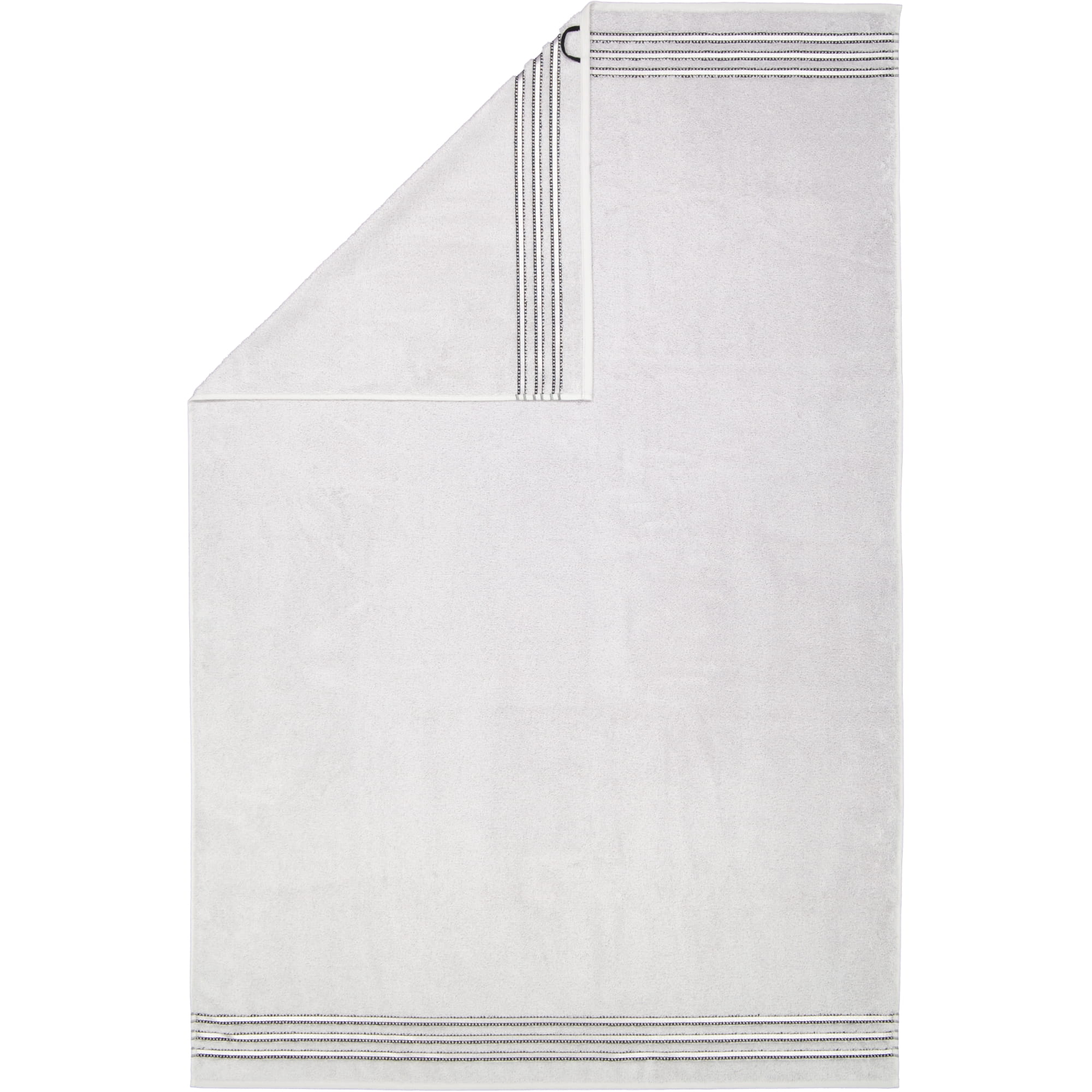Vossen Handtücher Cult de Luxe light grey - 7210 - Badetuch 100x150 cm
