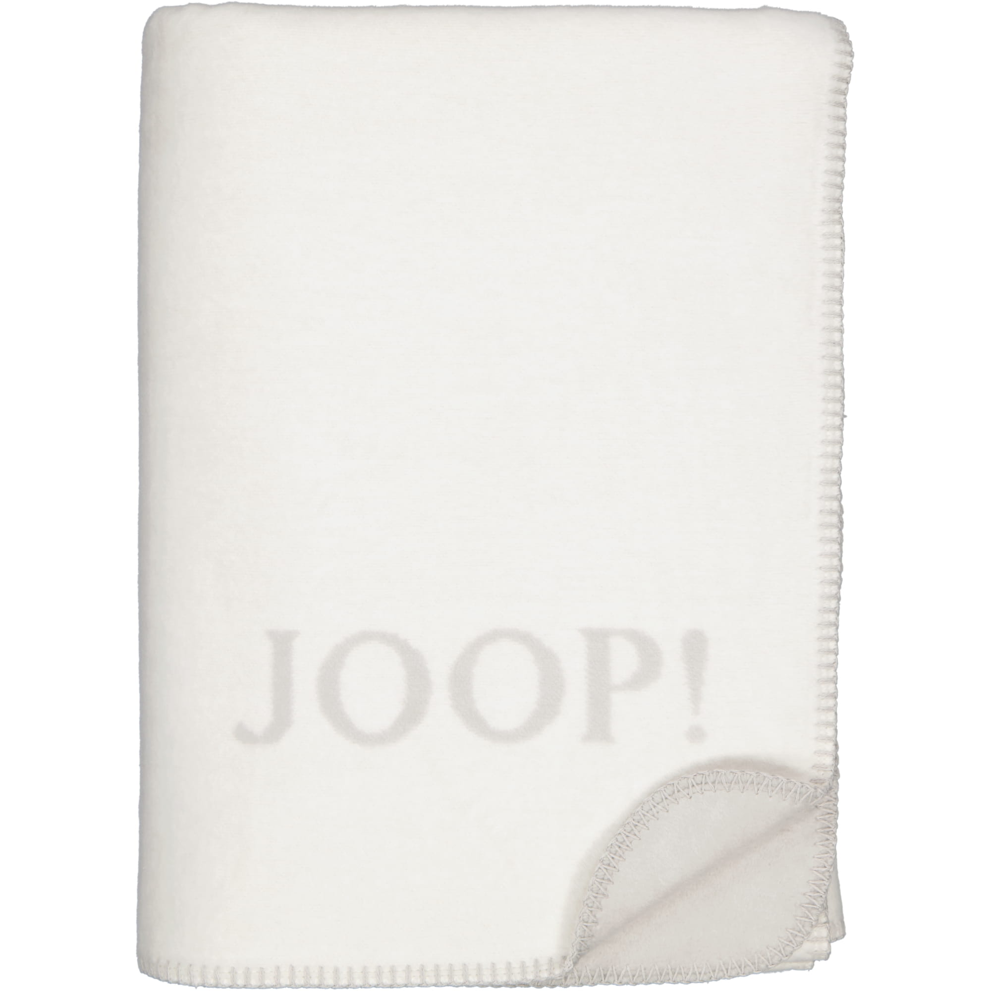 JOOP! Wohndecken Uni-Doubleface Natur-Taupe - 150x200 cm
