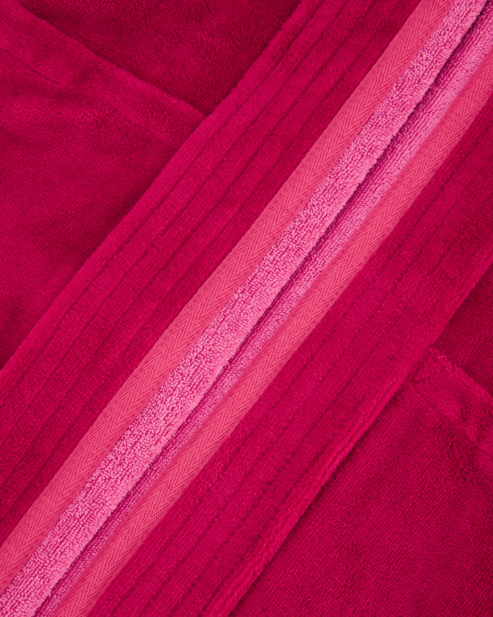 Cawö Home Damen Bademantel Kapuze  802 - Farbe: beere - 22 - M