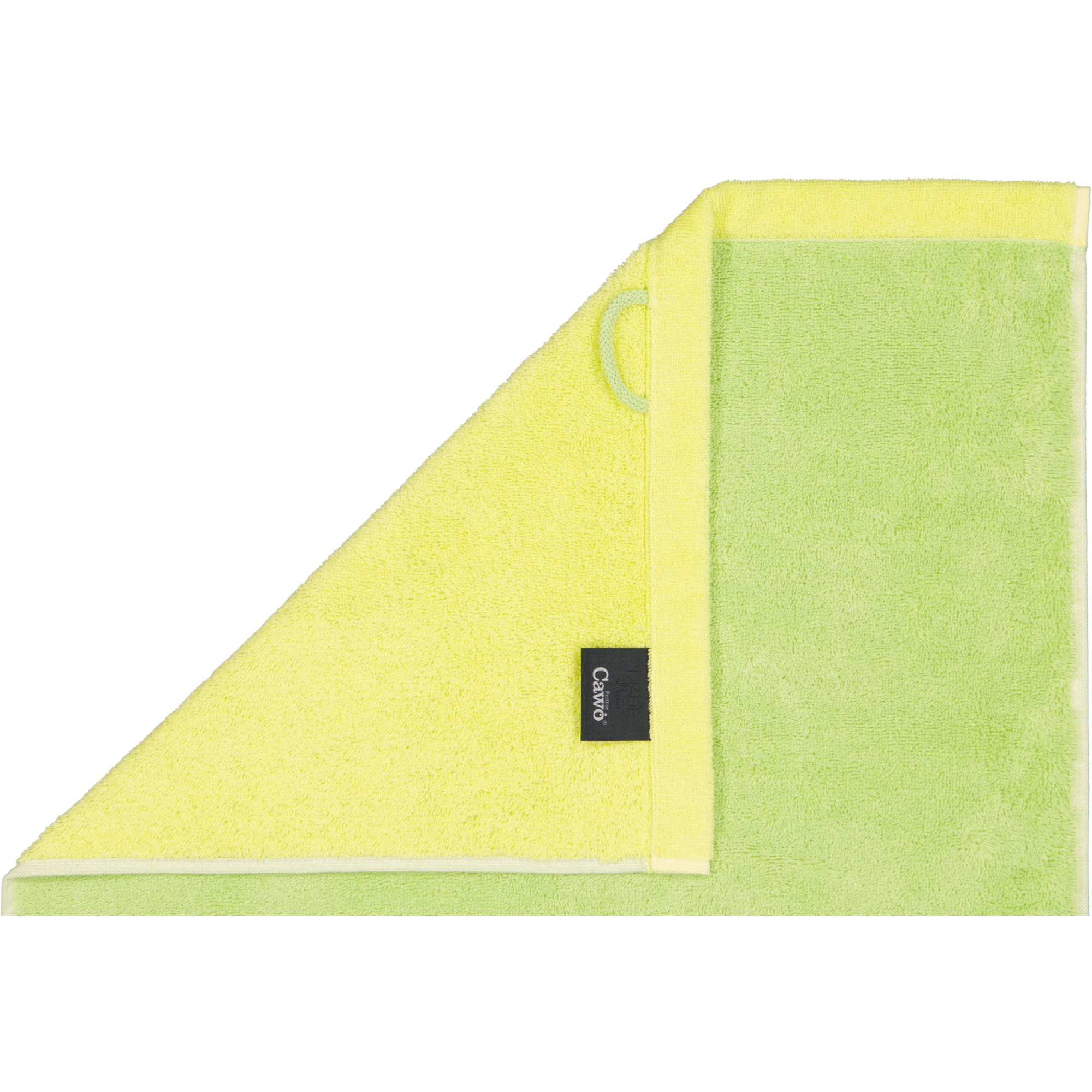 Cawö Handtücher Lifestyle Splash 7071 pistazie/lemon - 45 - Duschtuch 70x140 cm