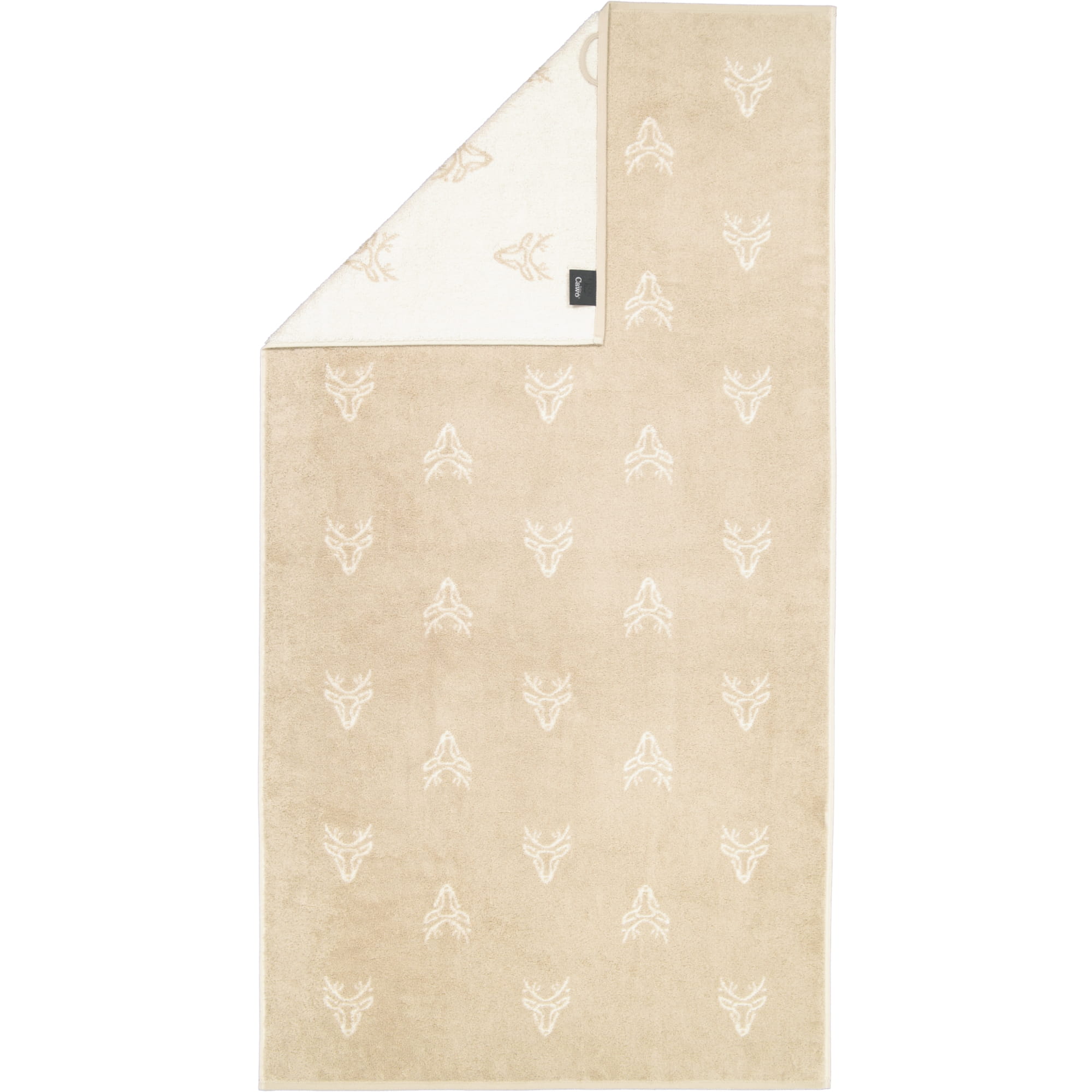 Cawö Handtücher Alpenchic Edition Allover 6229 natur - 33 - Duschtuch 70x140 cm