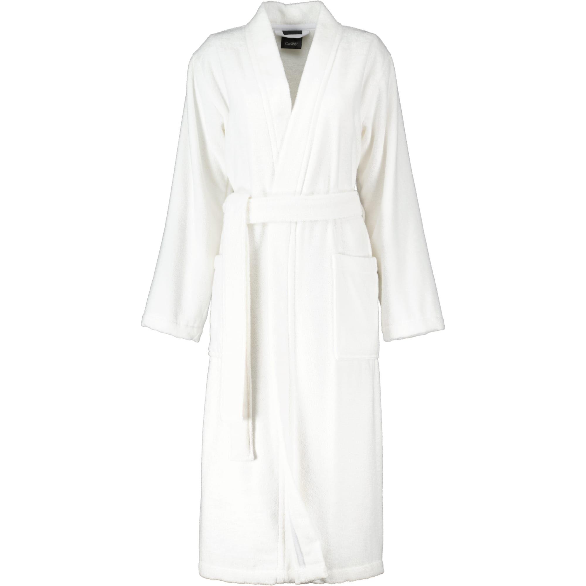 Cawö Home Damen Bademantel Kimono 826 - Farbe: weiß - 67
