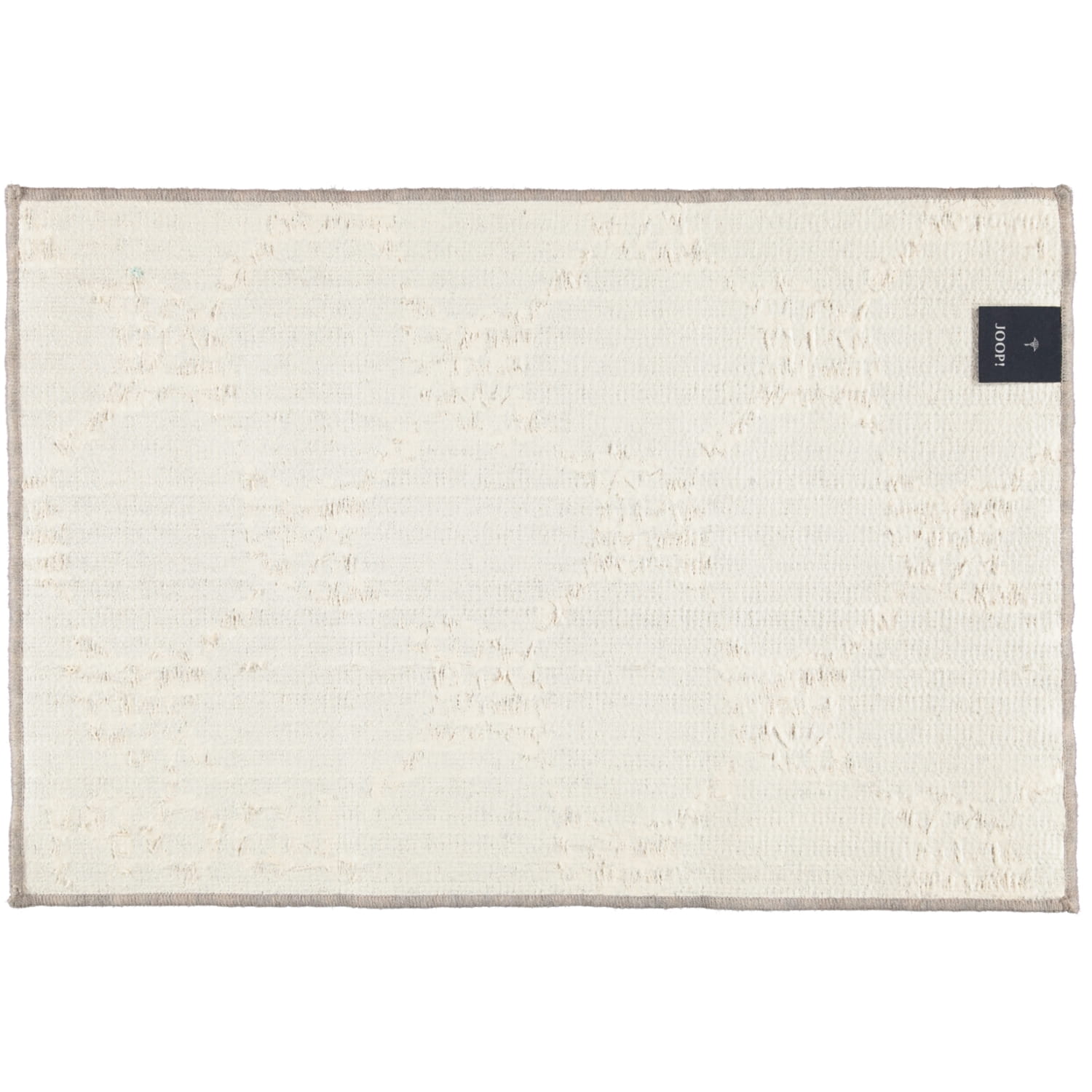JOOP! Badteppich New Cornflower Allover 142 - Farbe: Graphit - 1108 - 60x90 cm