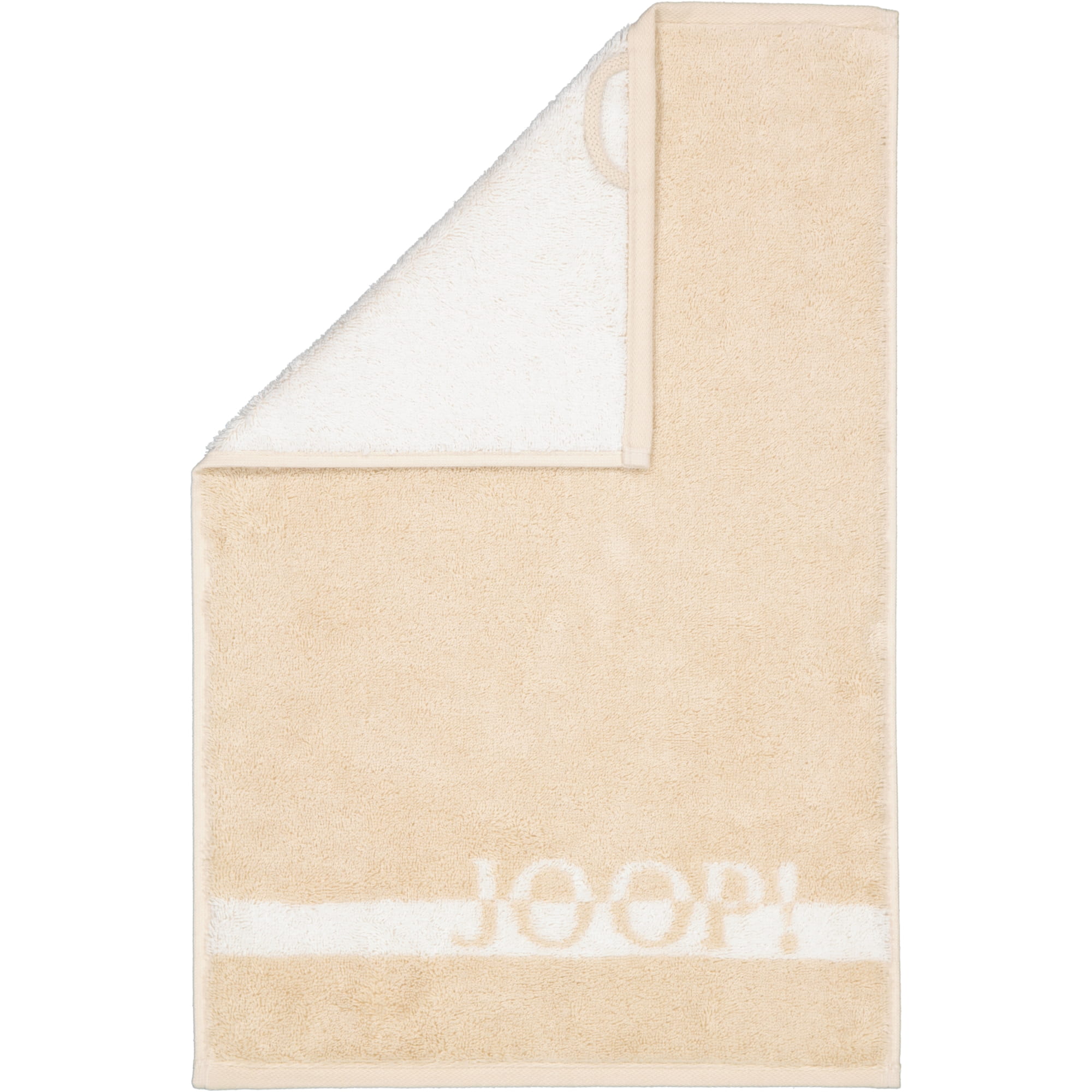 JOOP! Handtücher Split Doubleface 1712 Natur - 36 - Gästetuch 30x50 cm